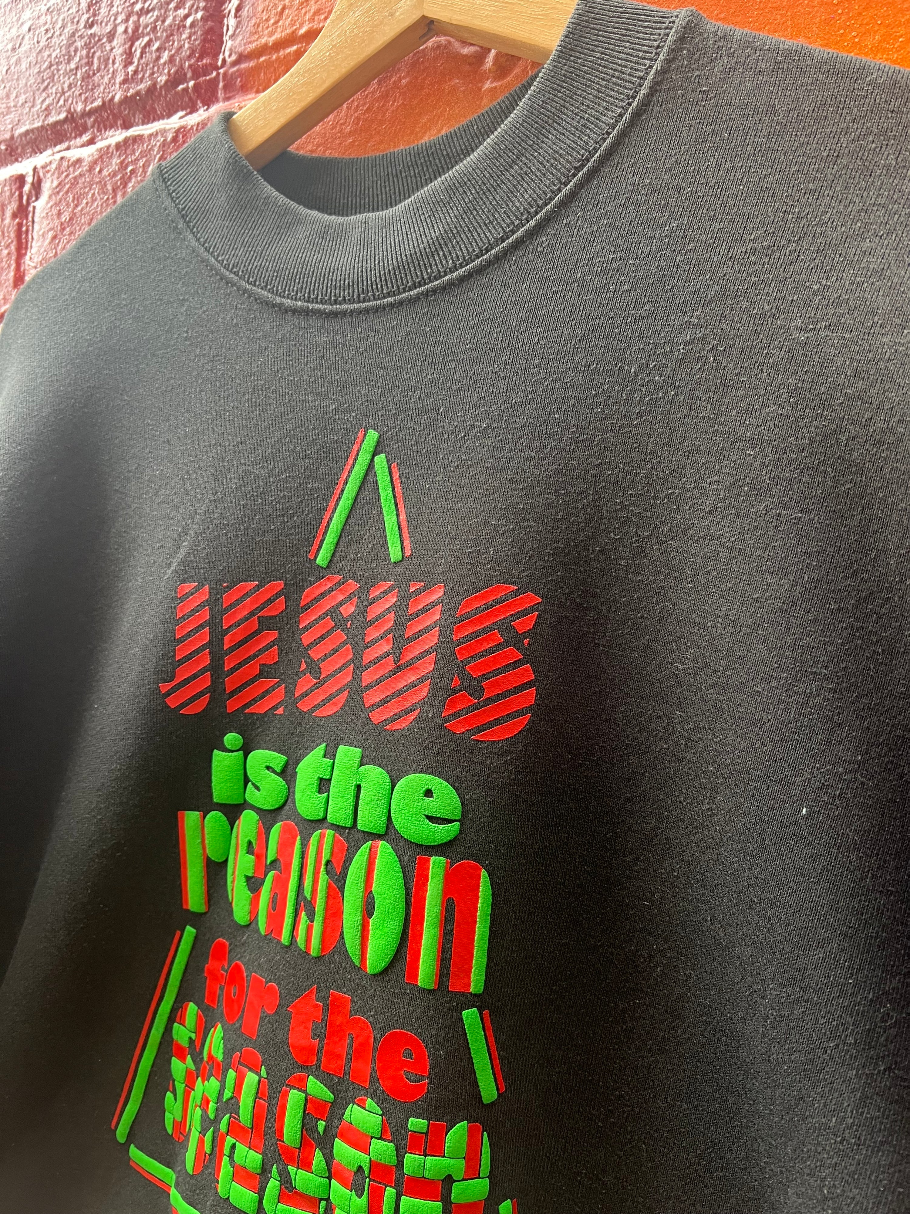 L - 1998 Jesus Is The Reason For The Season Jumper