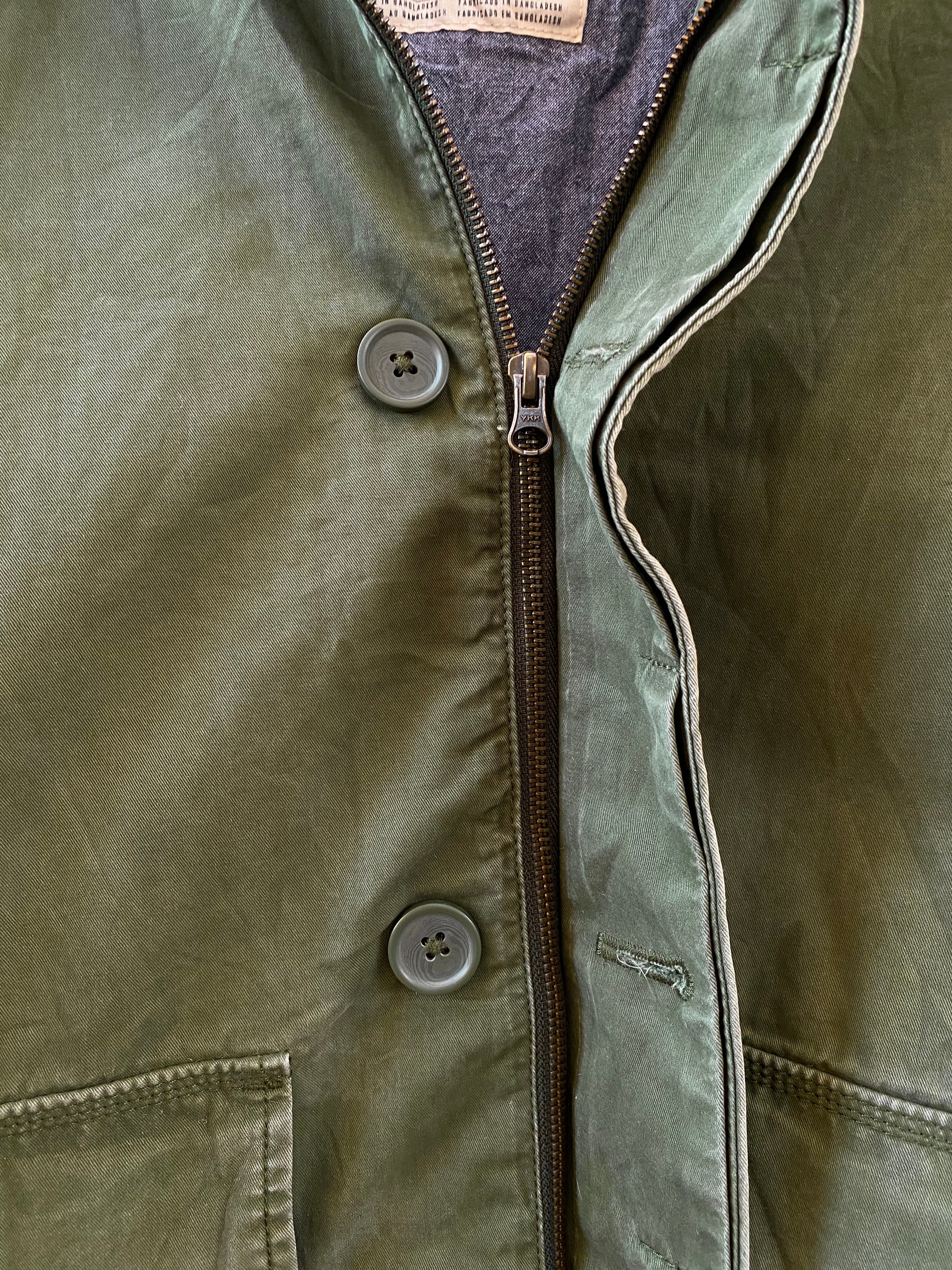 [S] Levi's Green Chore Jacket