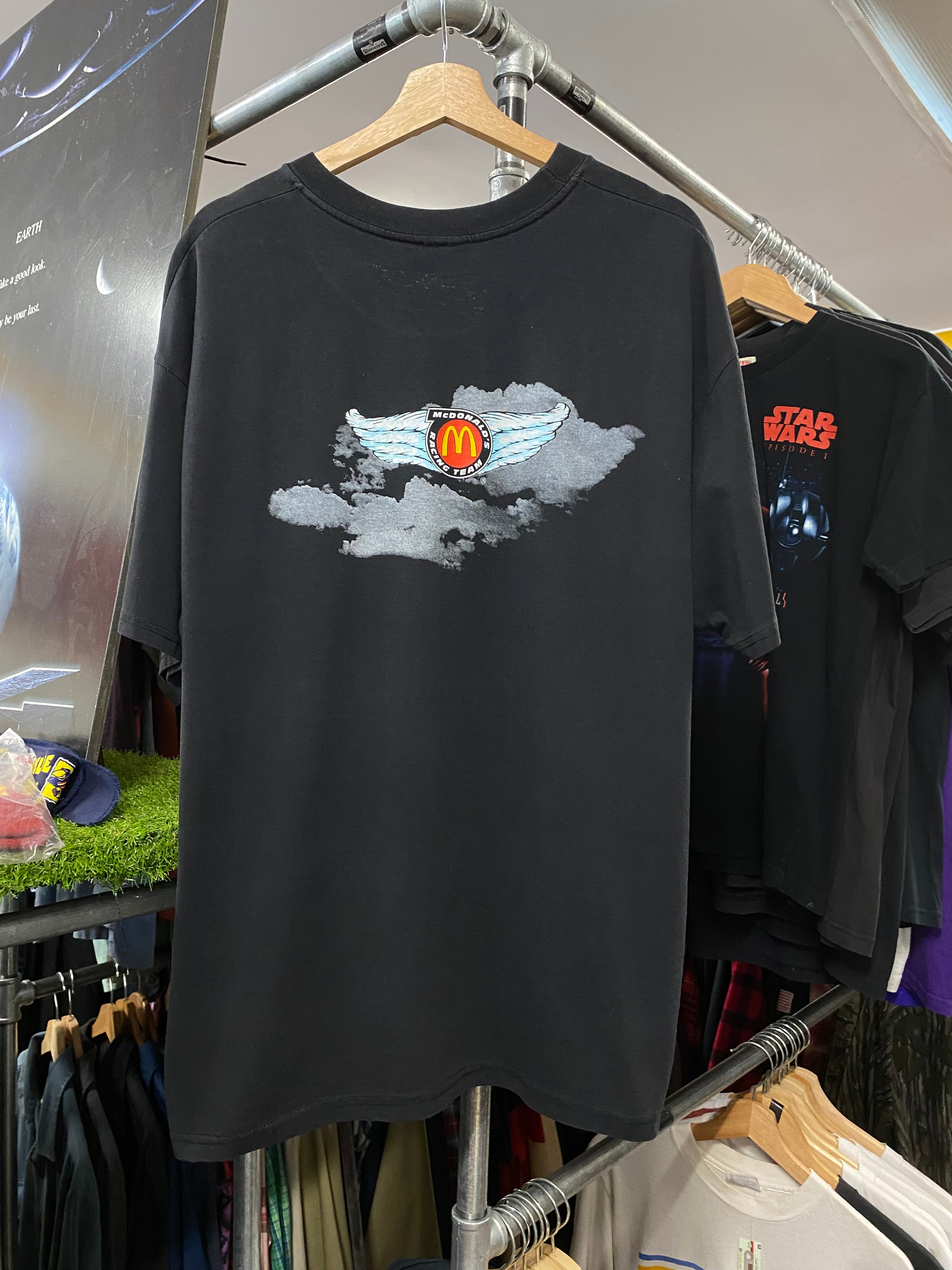[XL] McDonalds Racing Team DS Black Tee