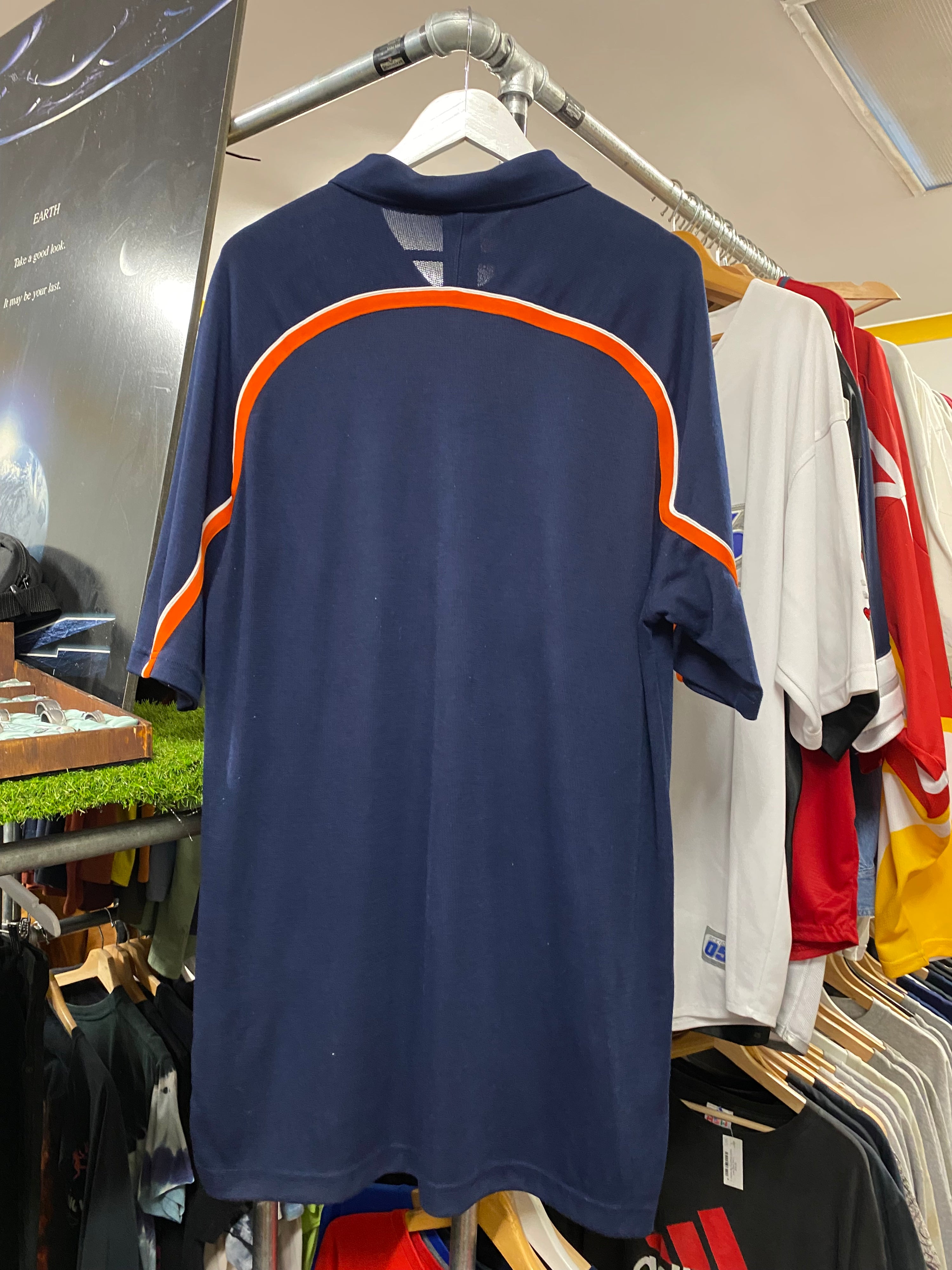 2XL - Denver Broncos Heavy Blue Polo