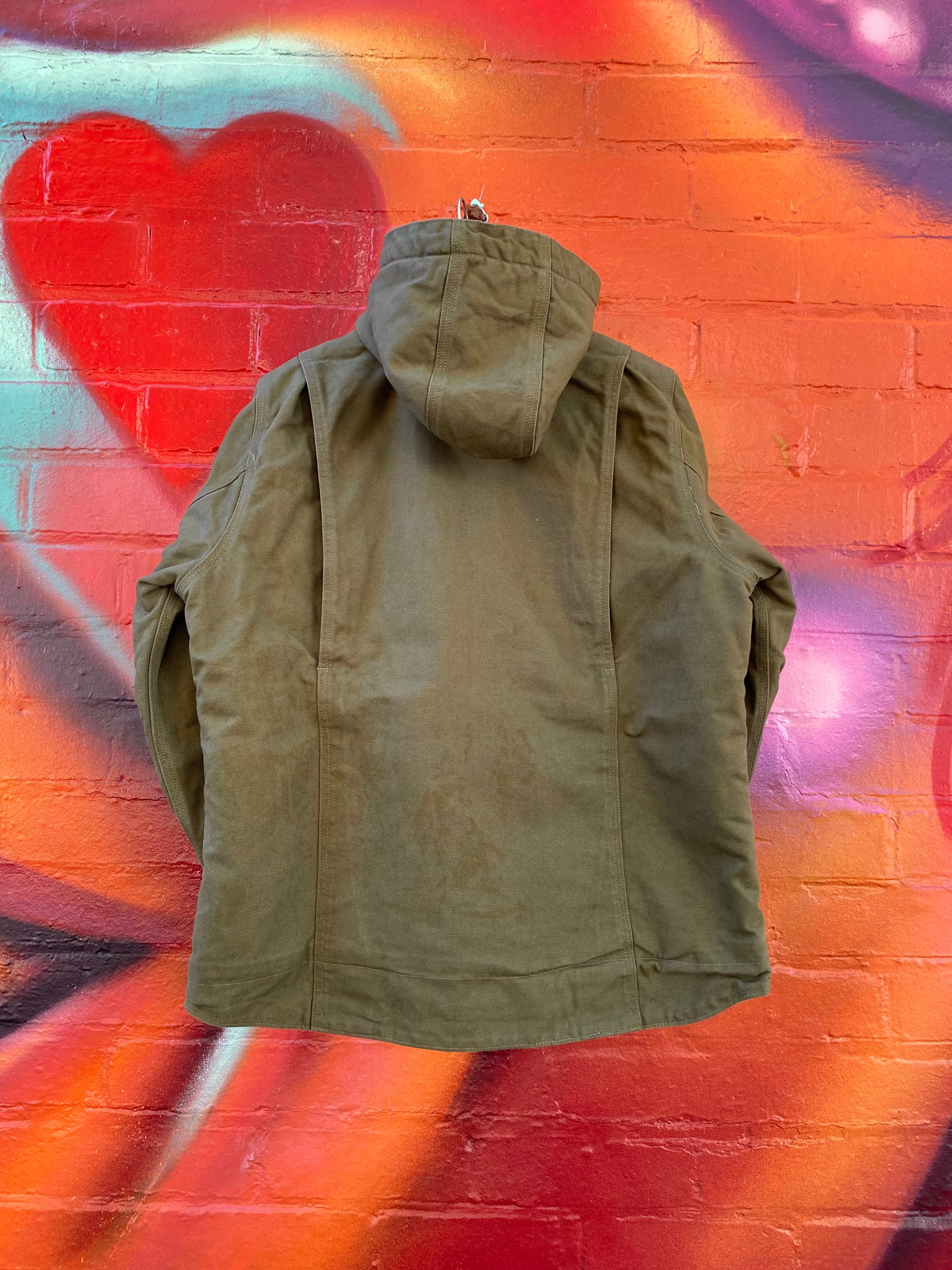 [M] Carhartt Forest Green Sherpa Lined Active Jacket