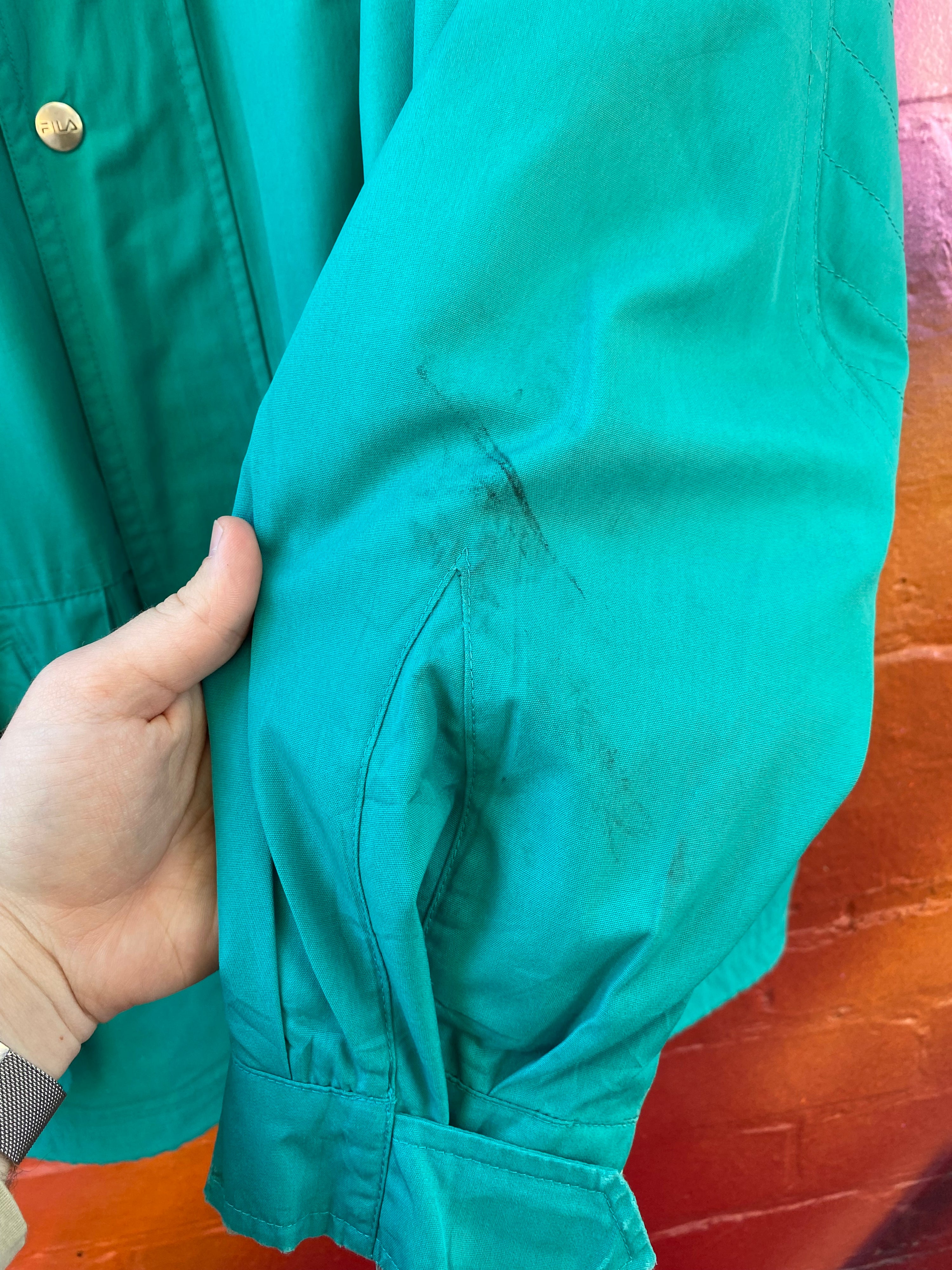 [3XL] Fila Antartika Teal Ski Jacket