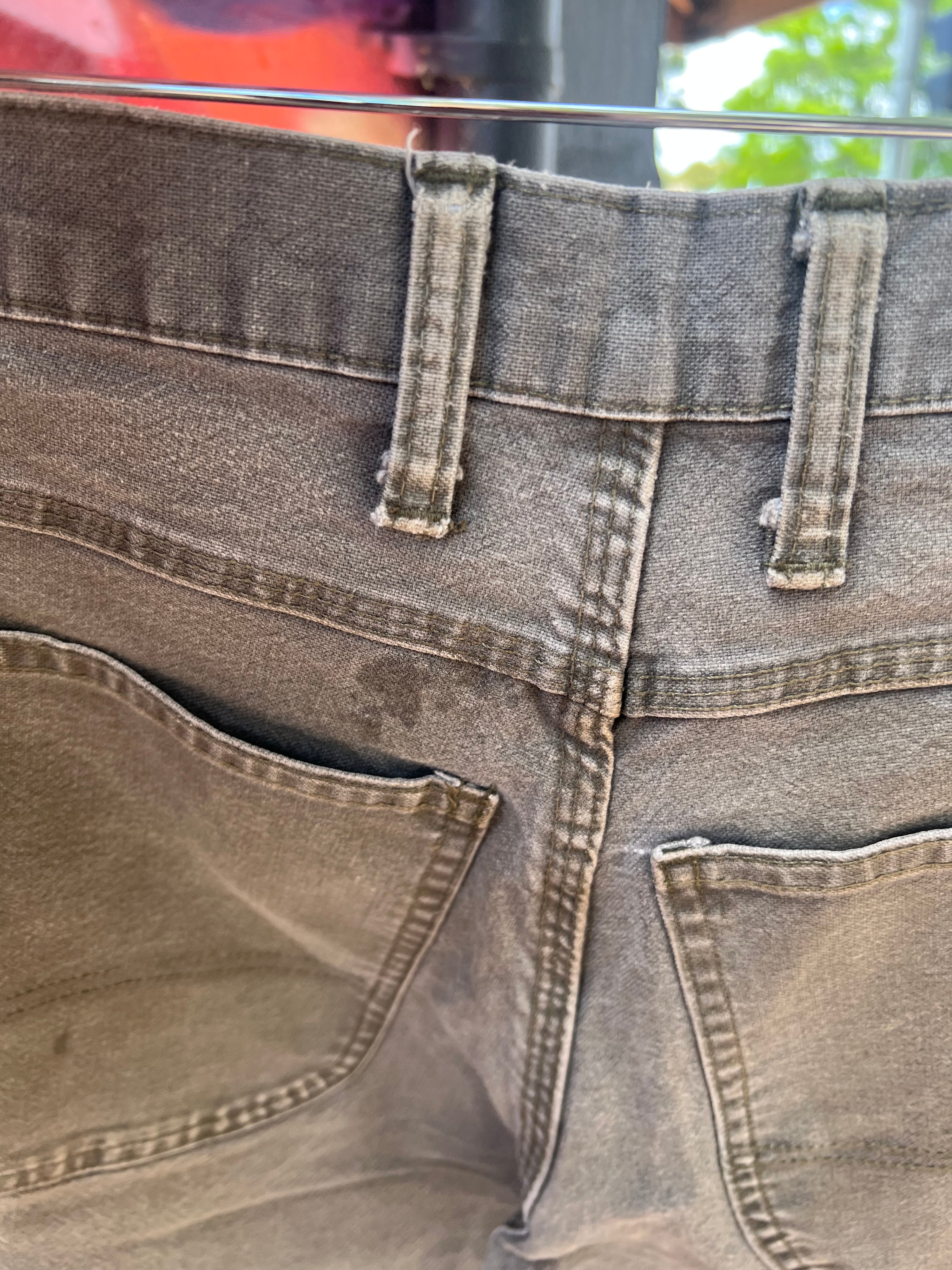 32 - Dickies Faded Brown/Grey Carpenter Shorts DS109