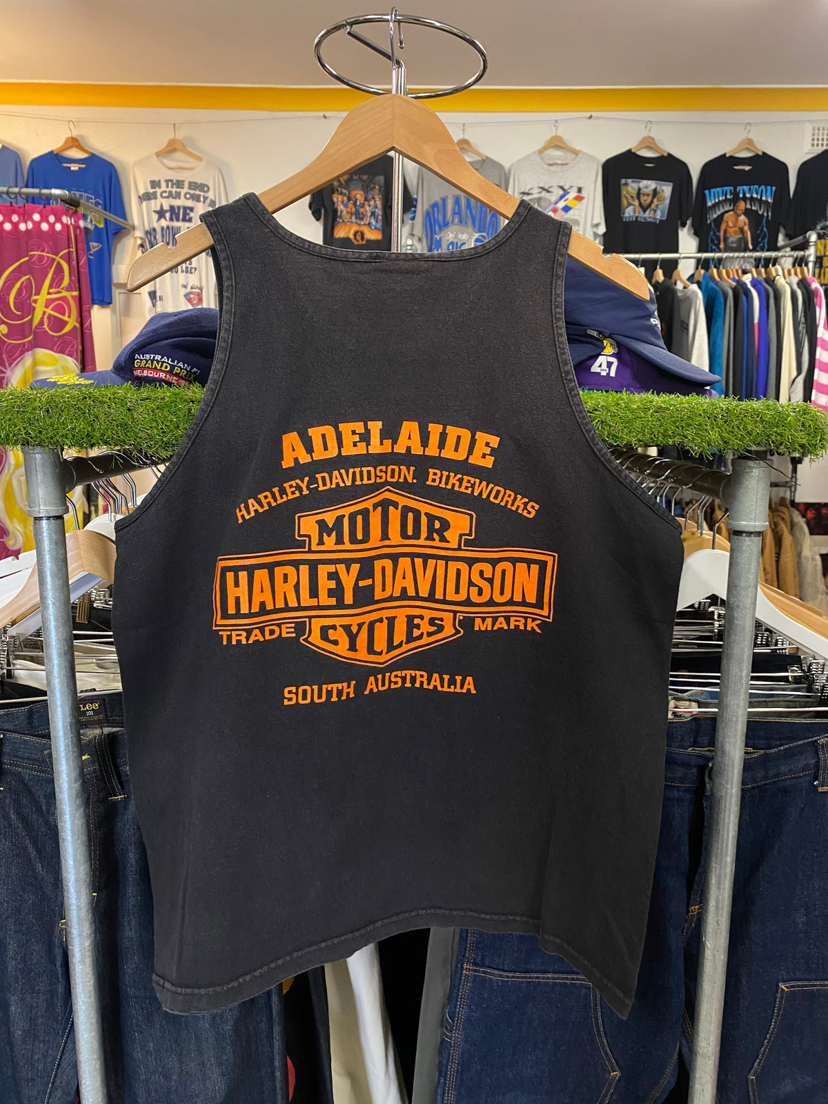 [M] Harley Davidson Adelaide Singlet