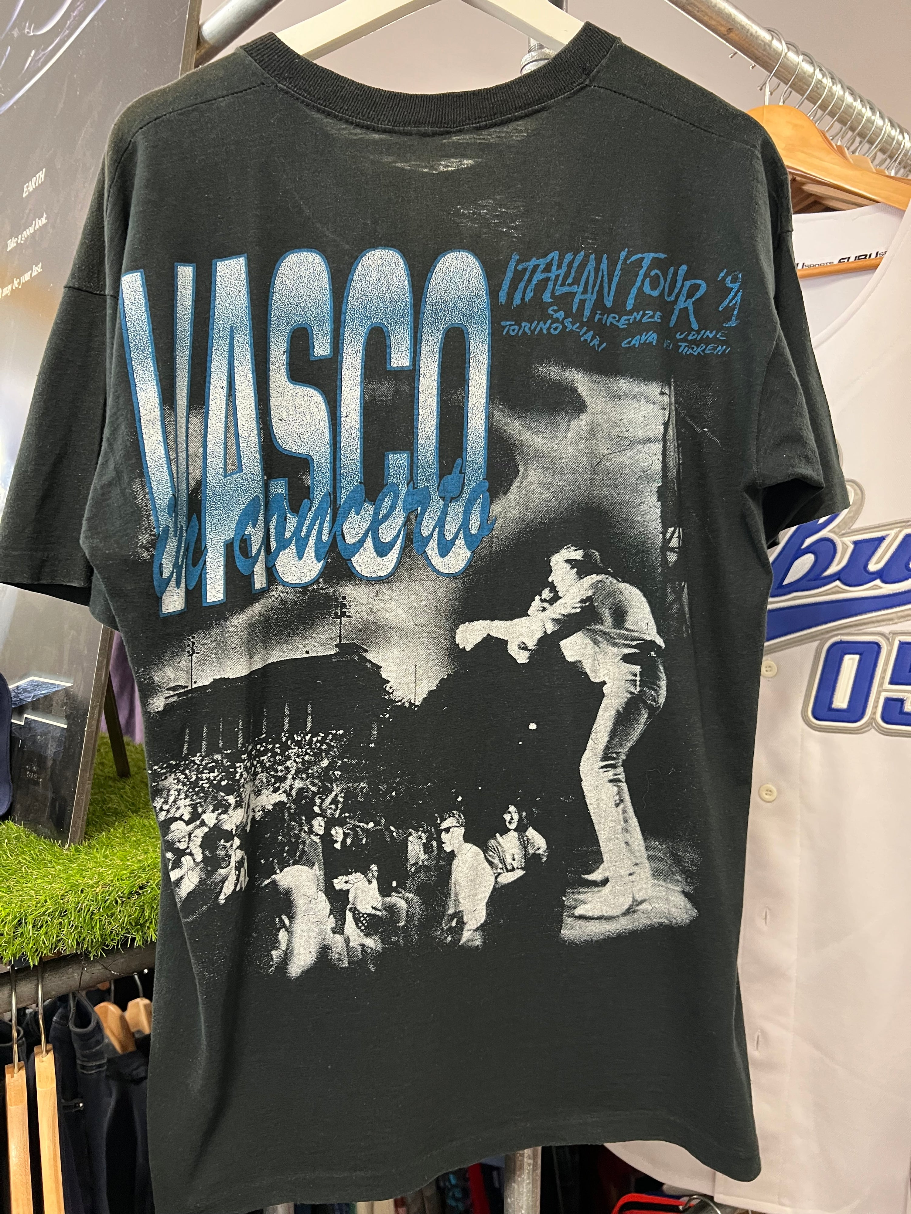 [L] 1991 Vasco In Concert Double Sided Tee