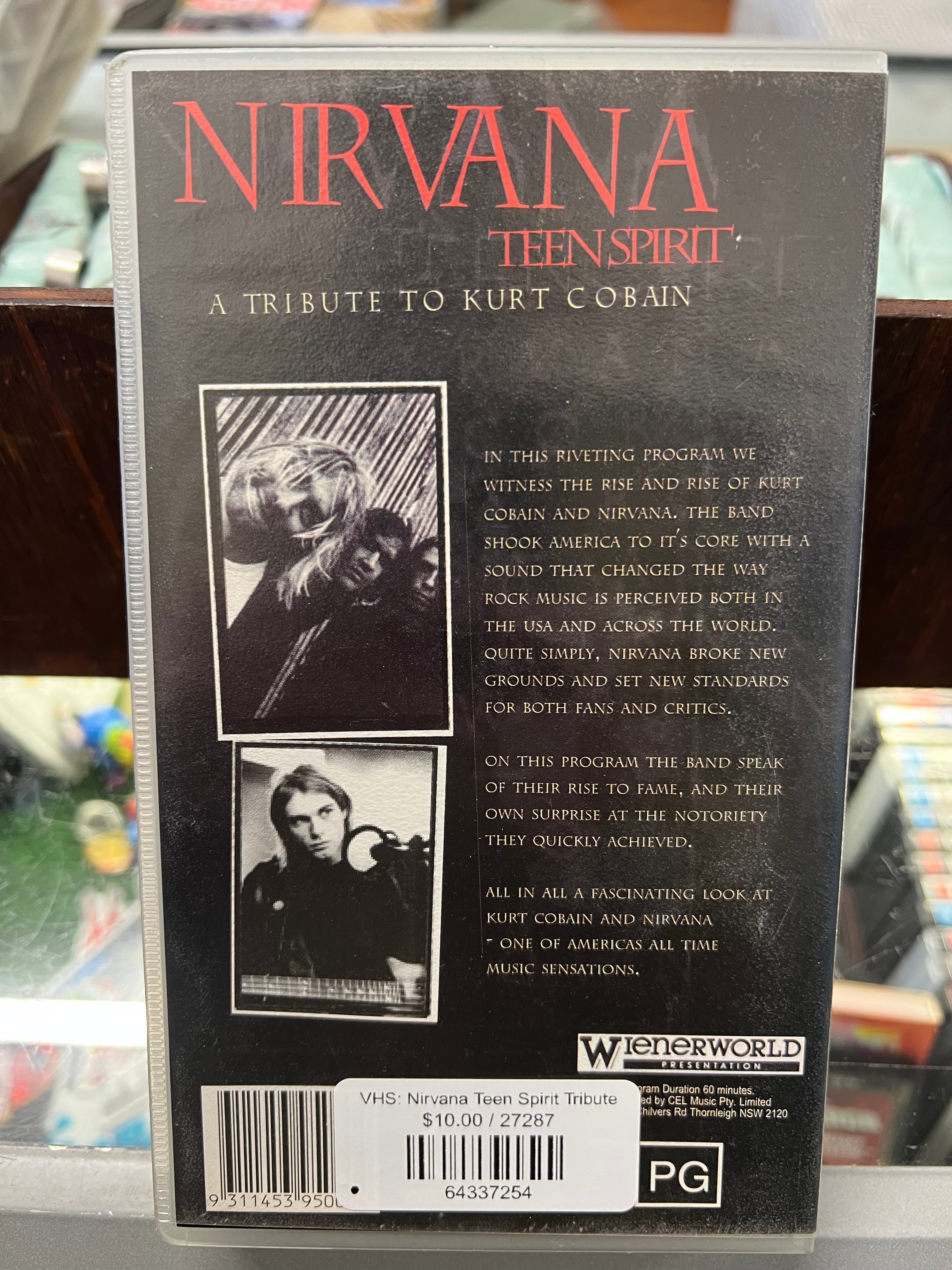 VHS: Nirvana Teen Spirit Tribute