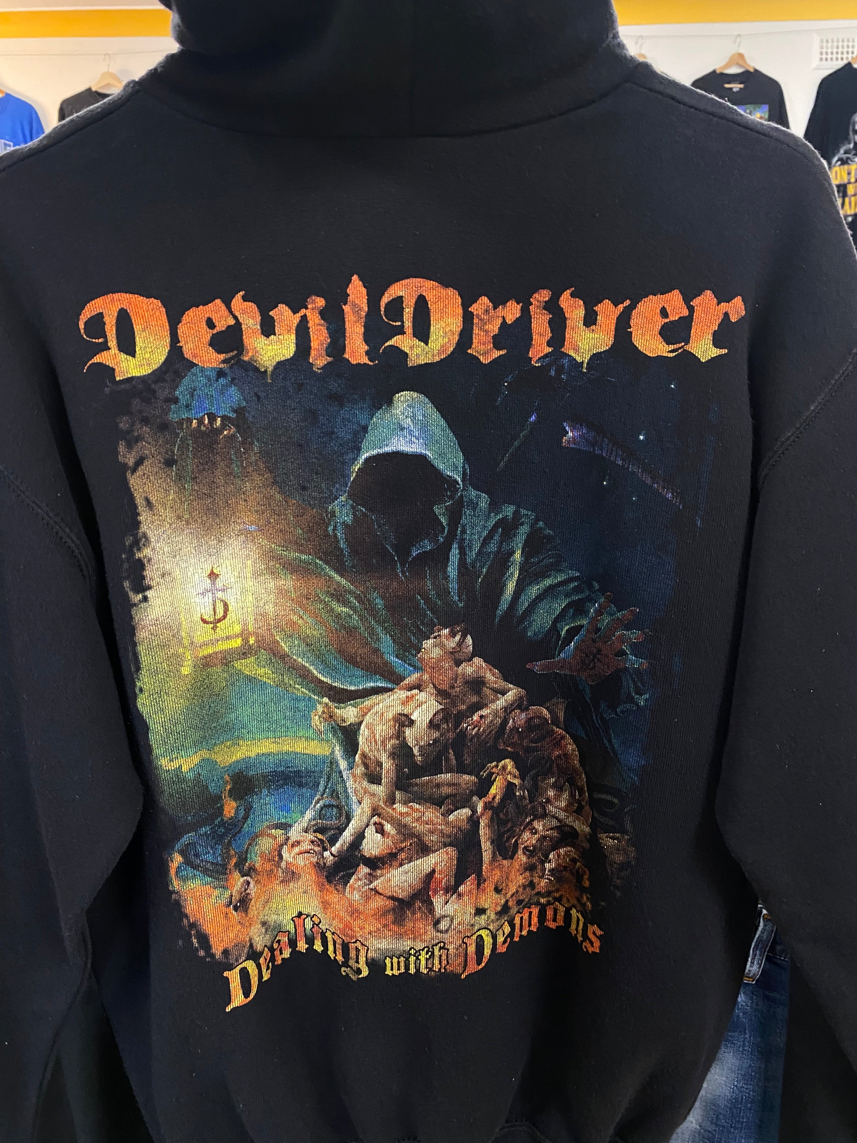 [M] Devil Driver Dealing With Demons Hoodie