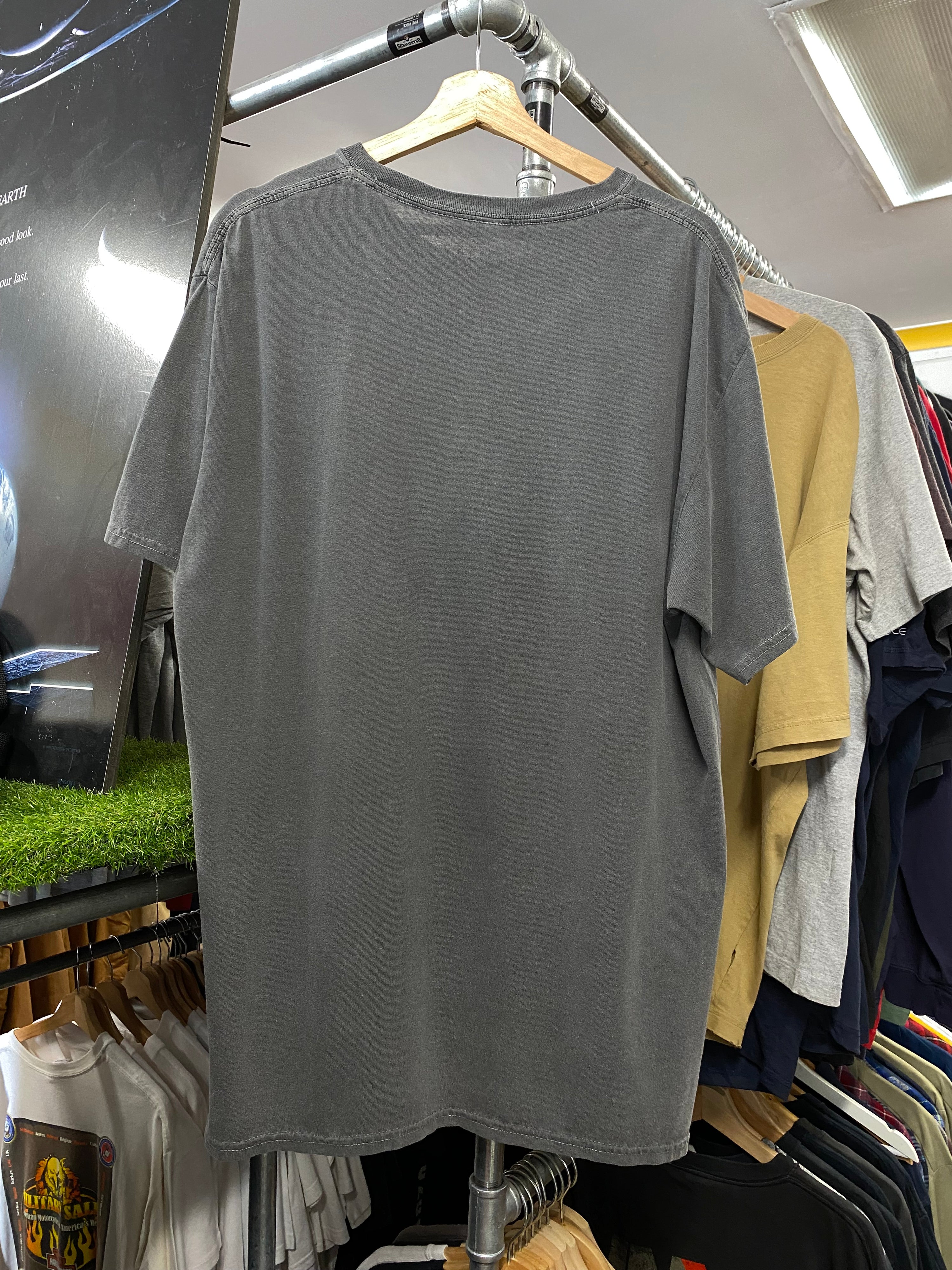 XL - 2Pac Classic Portrait Grey Tee