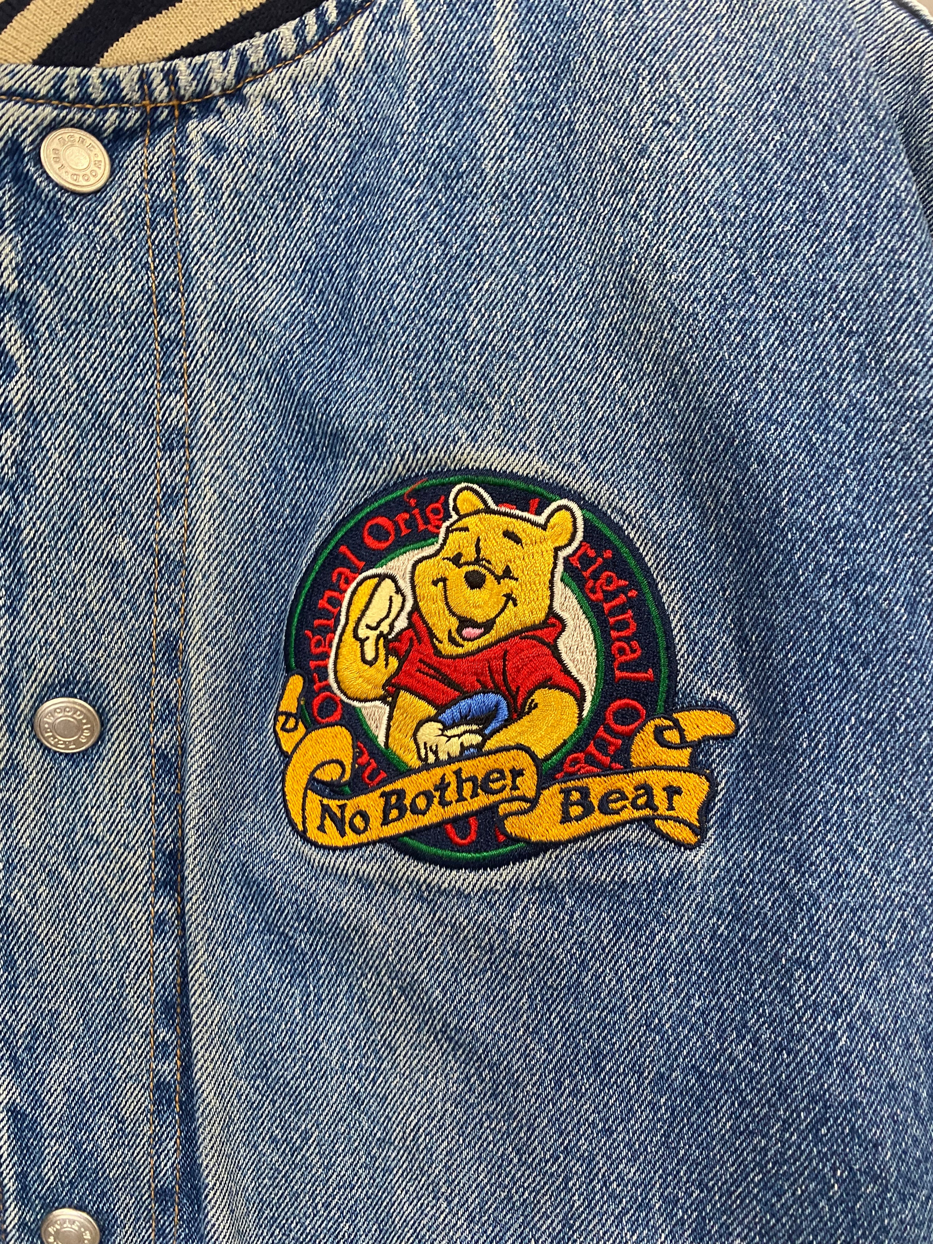 [S] Vintage Pooh Heavy Embroidered Jacket