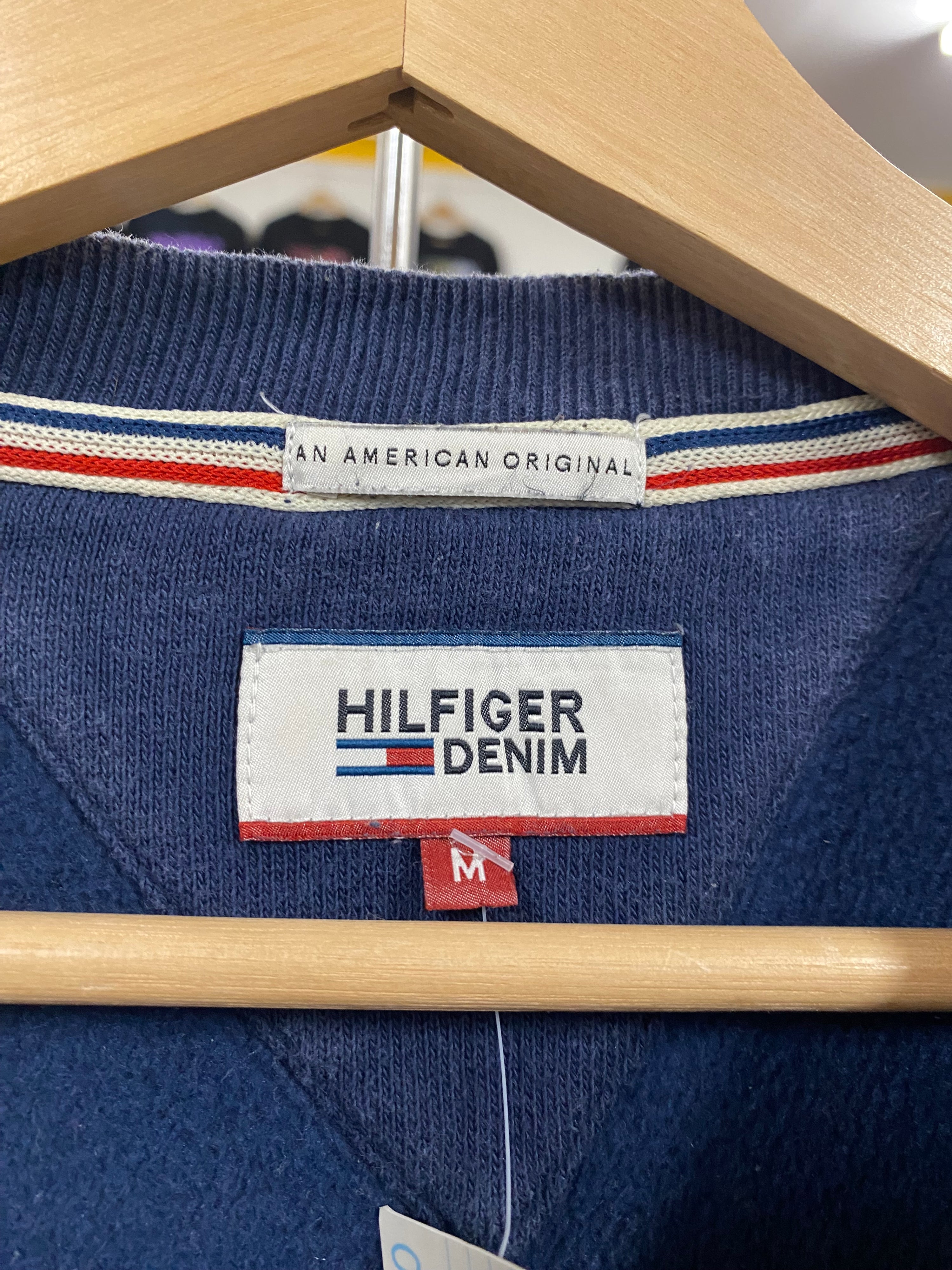 [M] Tommy Hilfiger Lady Liberty Blue Jumper