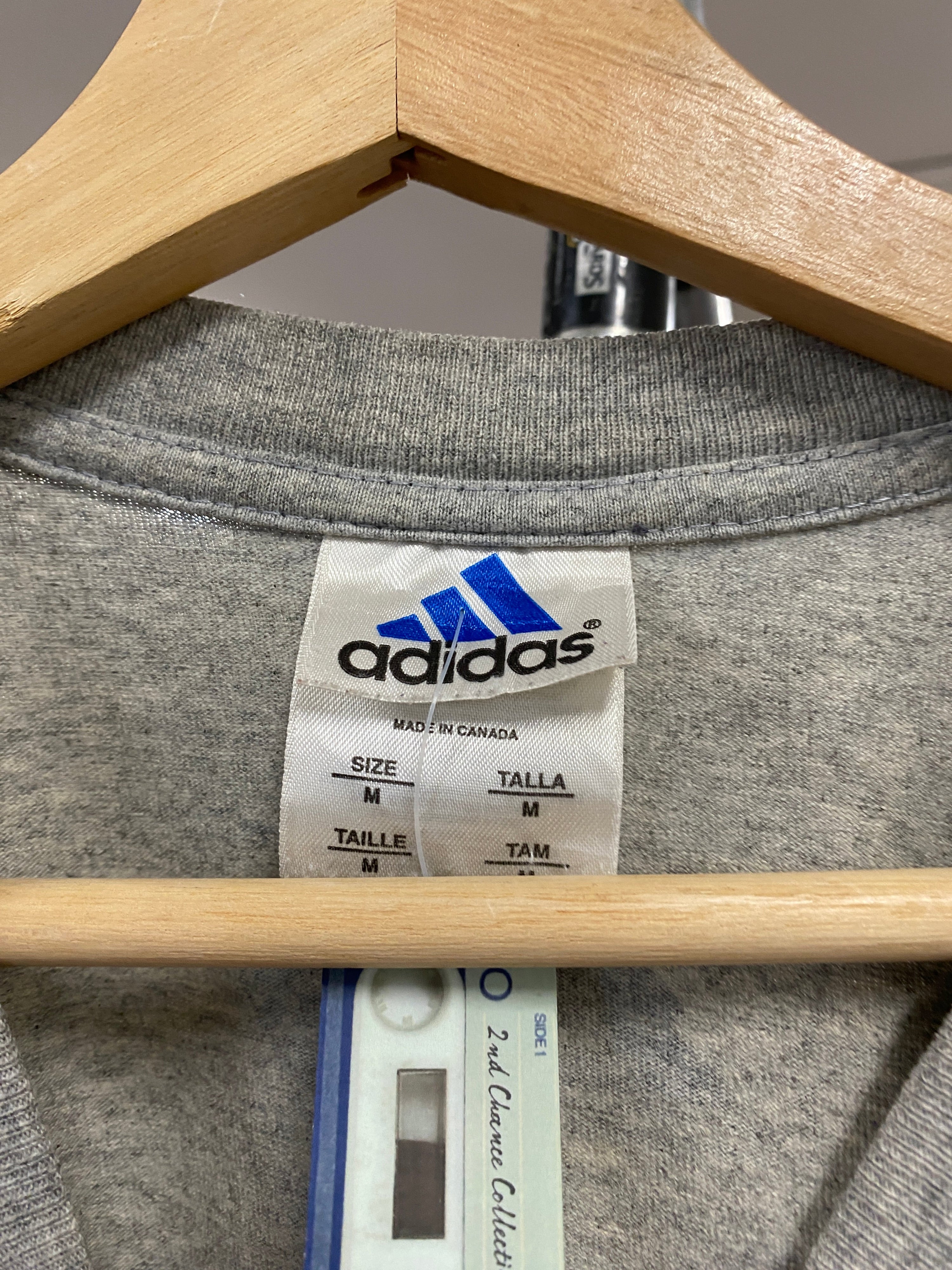 M - Adidas Elite Grey Tee