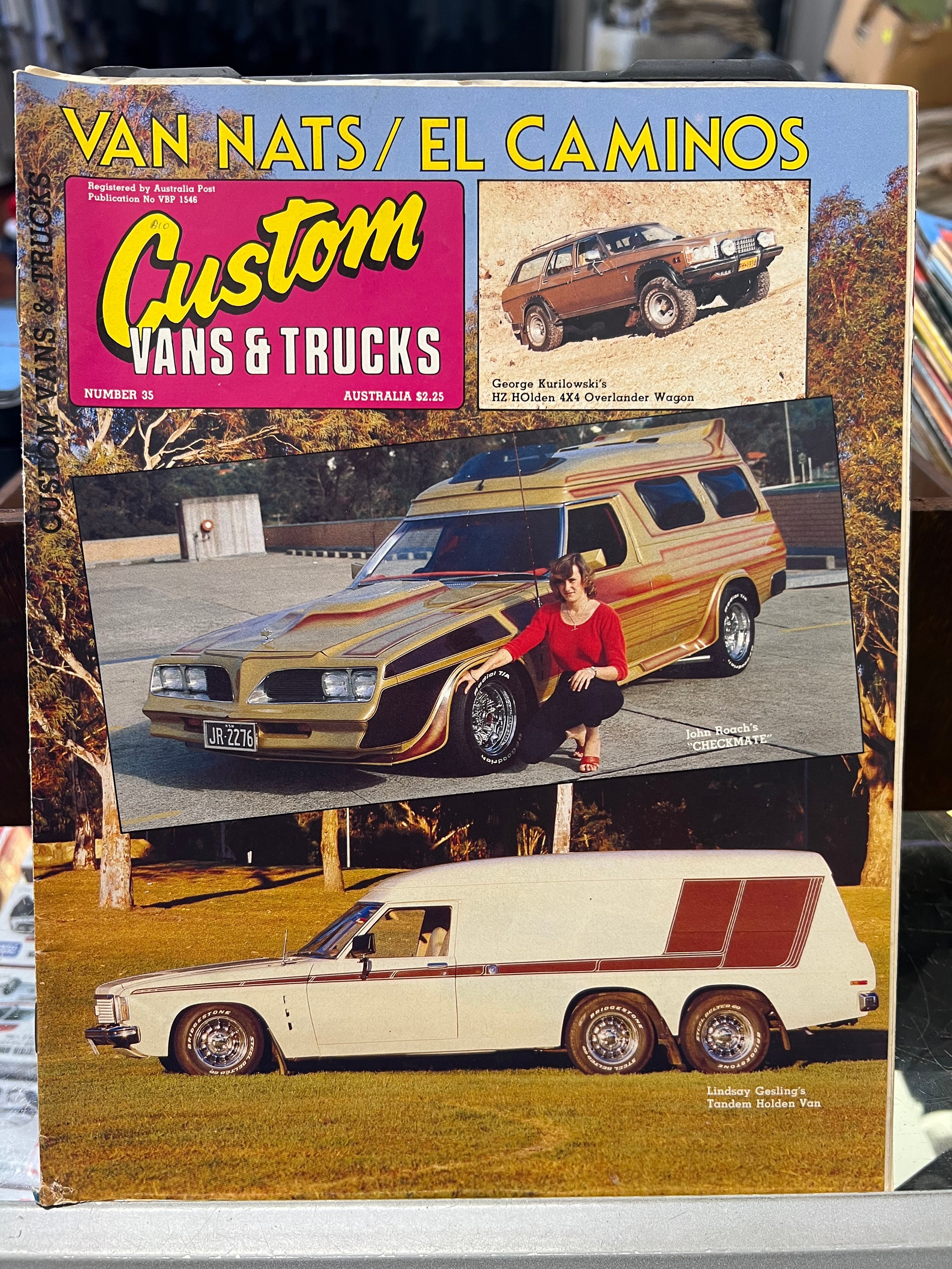 VINTAGE CUSTOM VANS AND TRUCKS