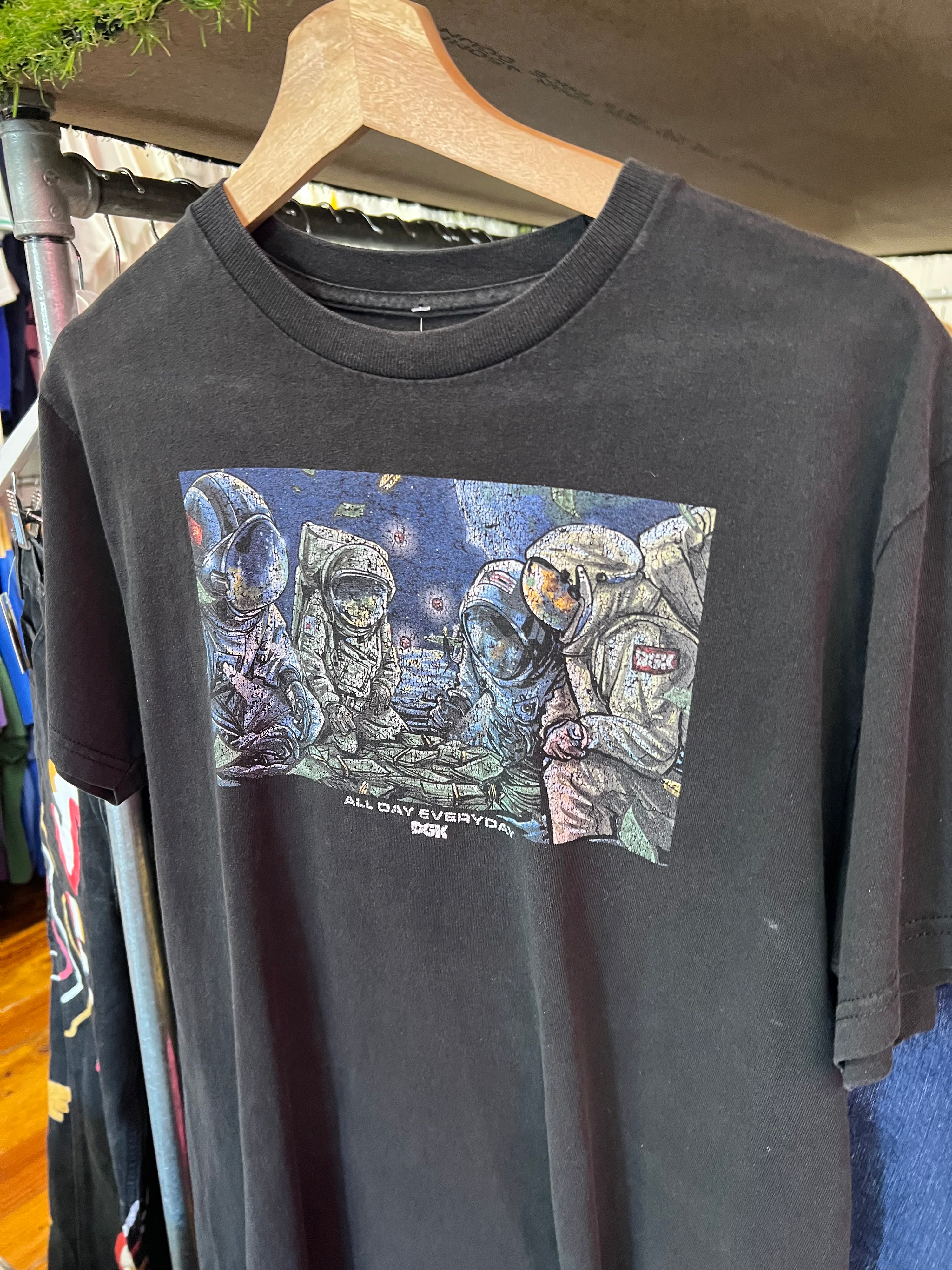 M - DGK Astronauts Counting Money Black Box Tee