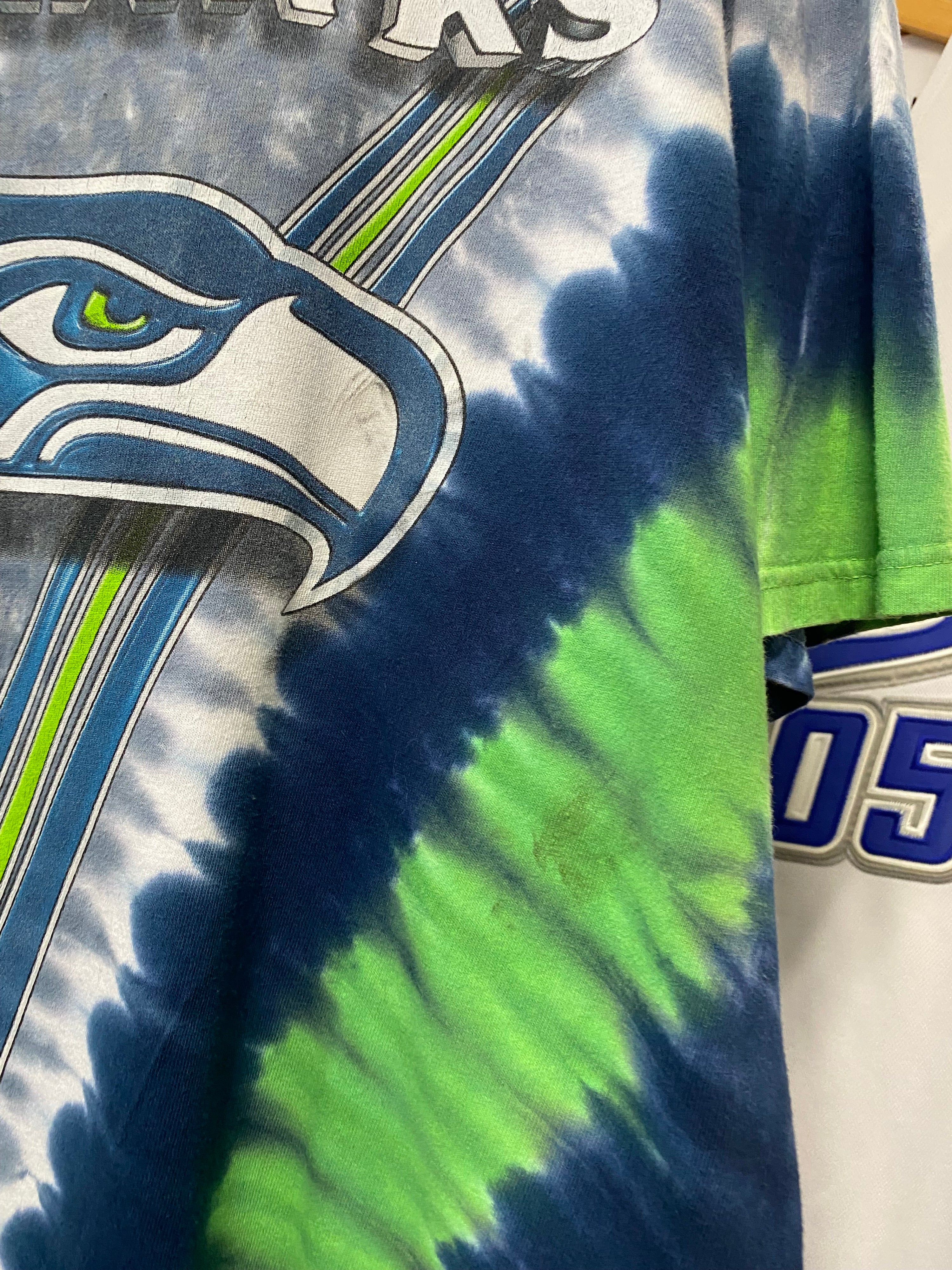 L - Seattle Seahawks Tie Dye DS Team Apparel