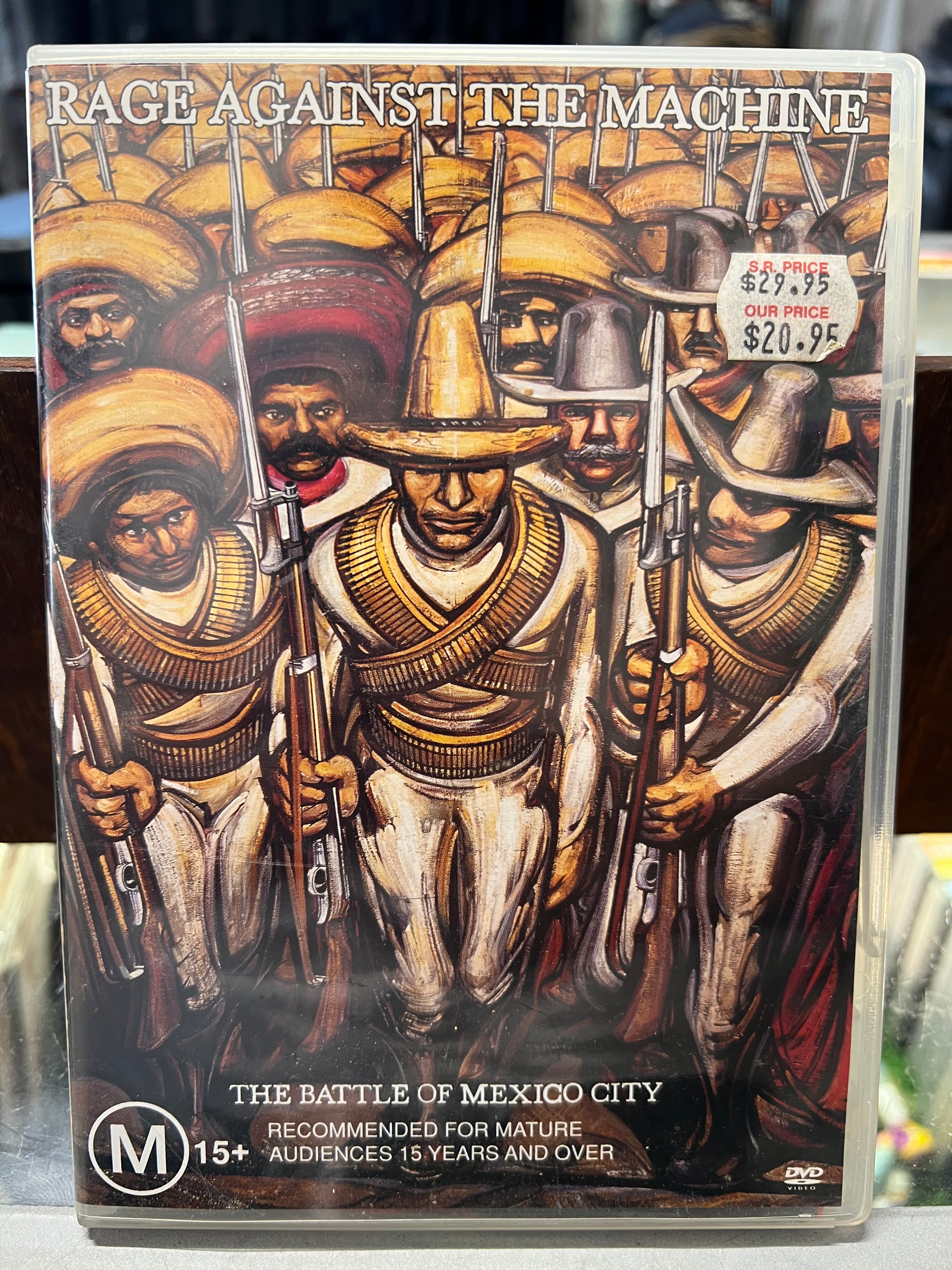 2000 Rage Against The Machine: The Battle Of Mexico City DVD