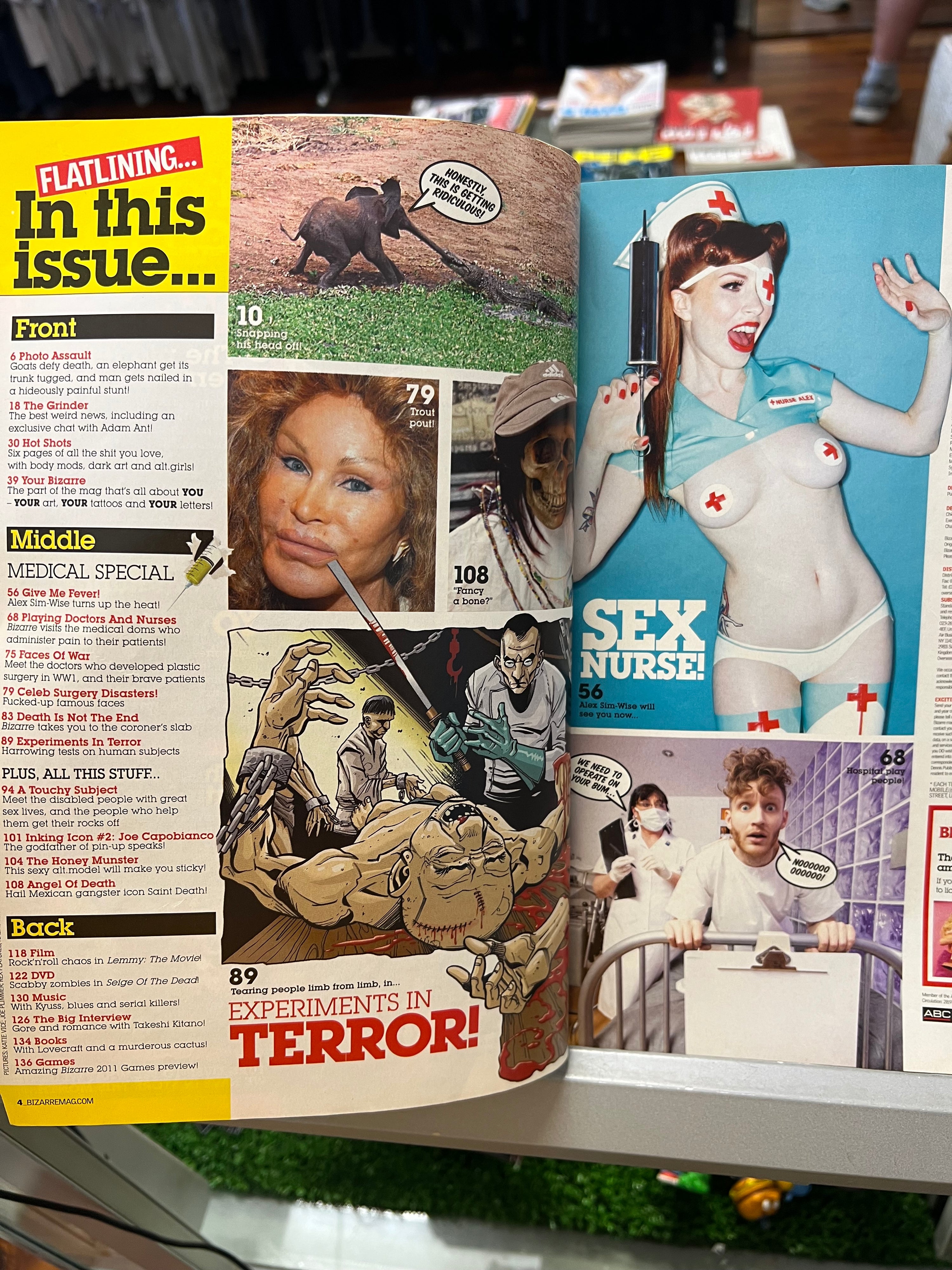 Bizarre Magazine Issue 171 January 2011