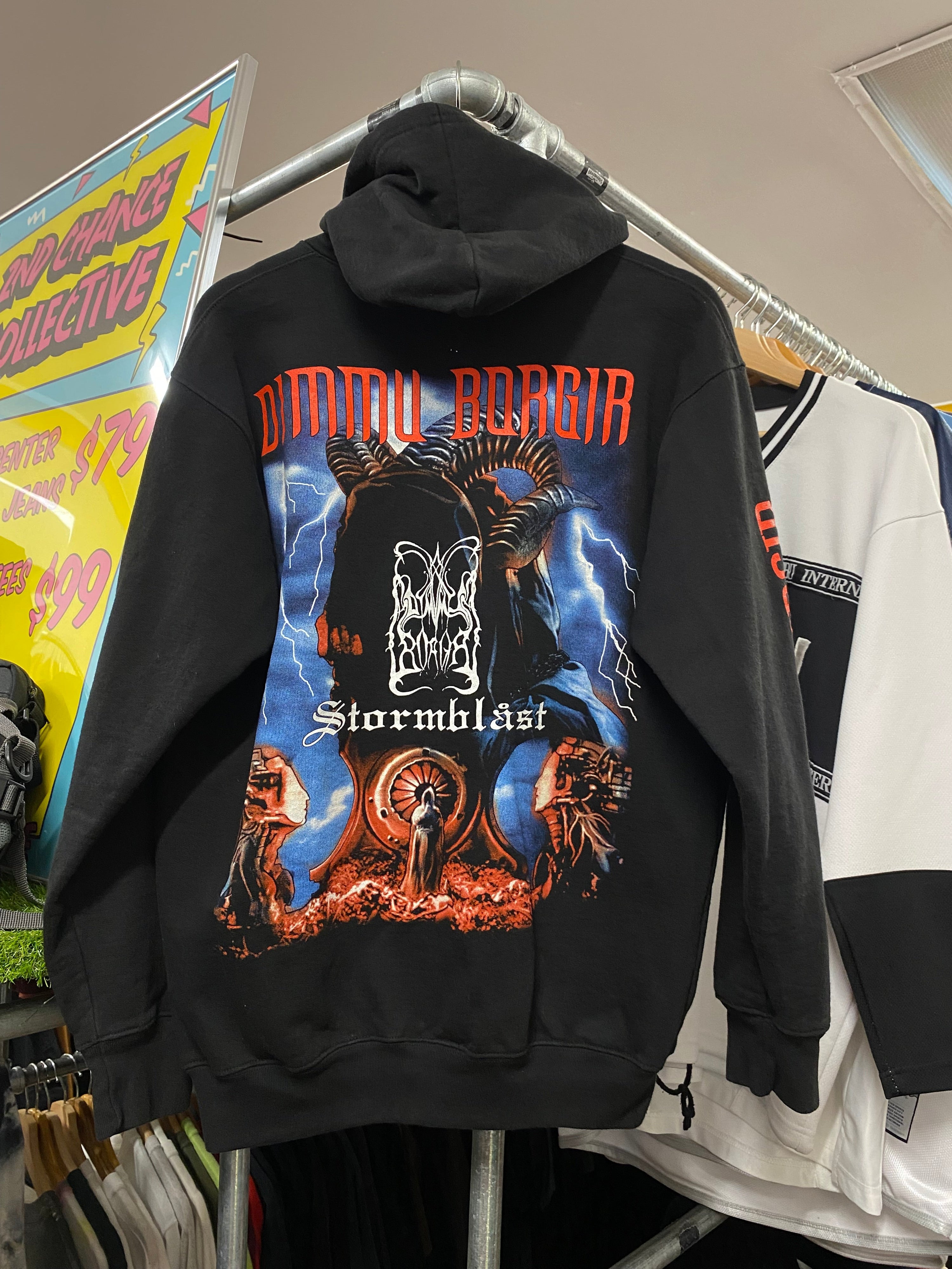 S/M - Dimmu Borgir Stormblast DS Zip Up Hoodie