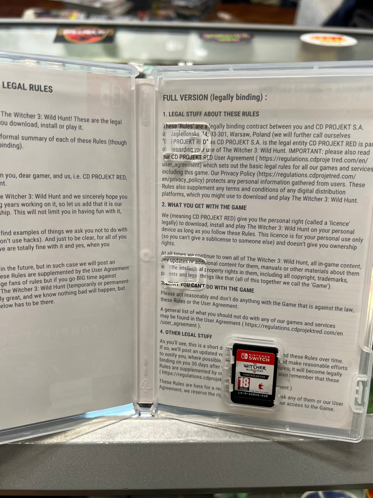 [SWITCH] The Witcher 3 Wild Hunt Complete Edition