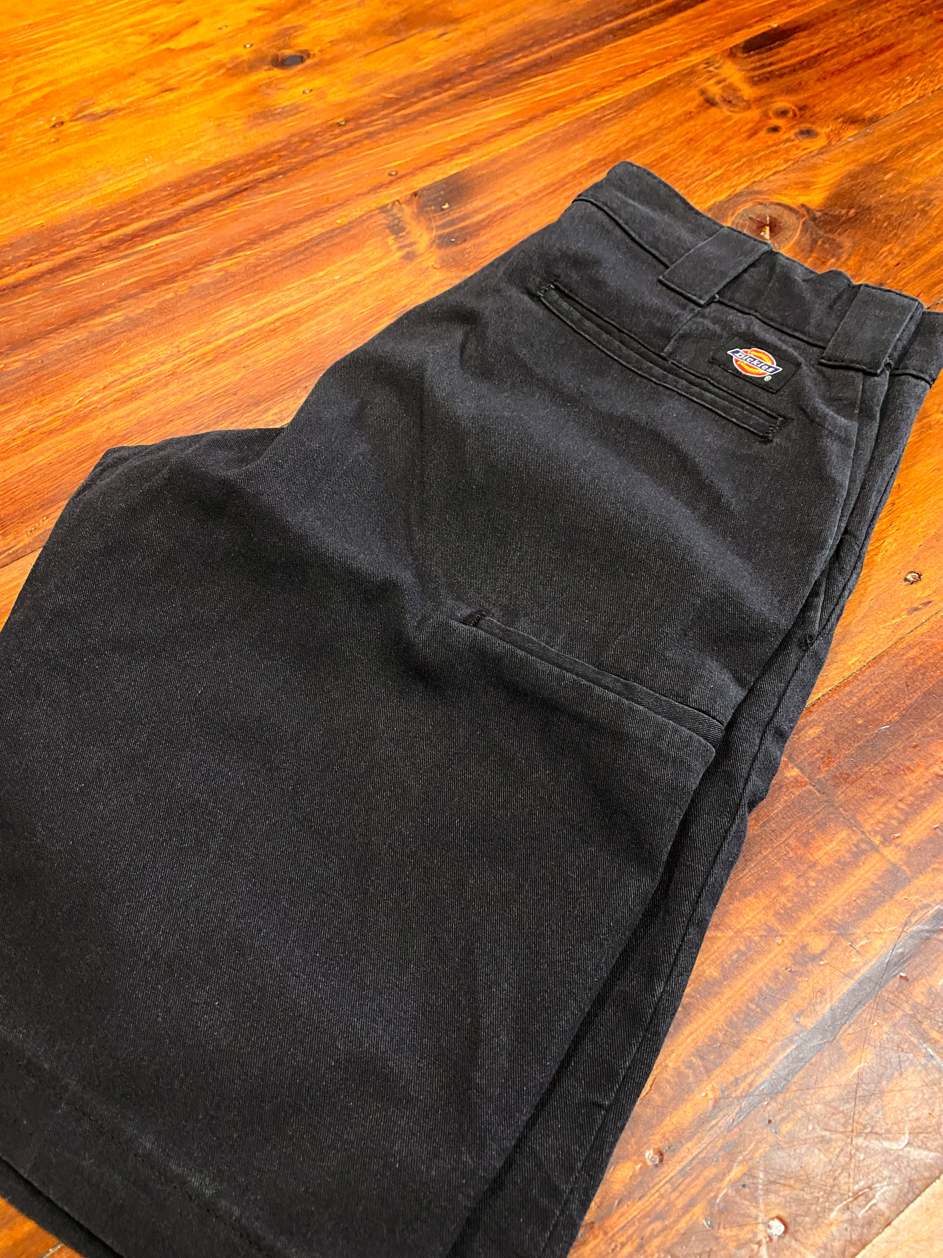 31 - Dickies Slim Fit Black Work Shorts