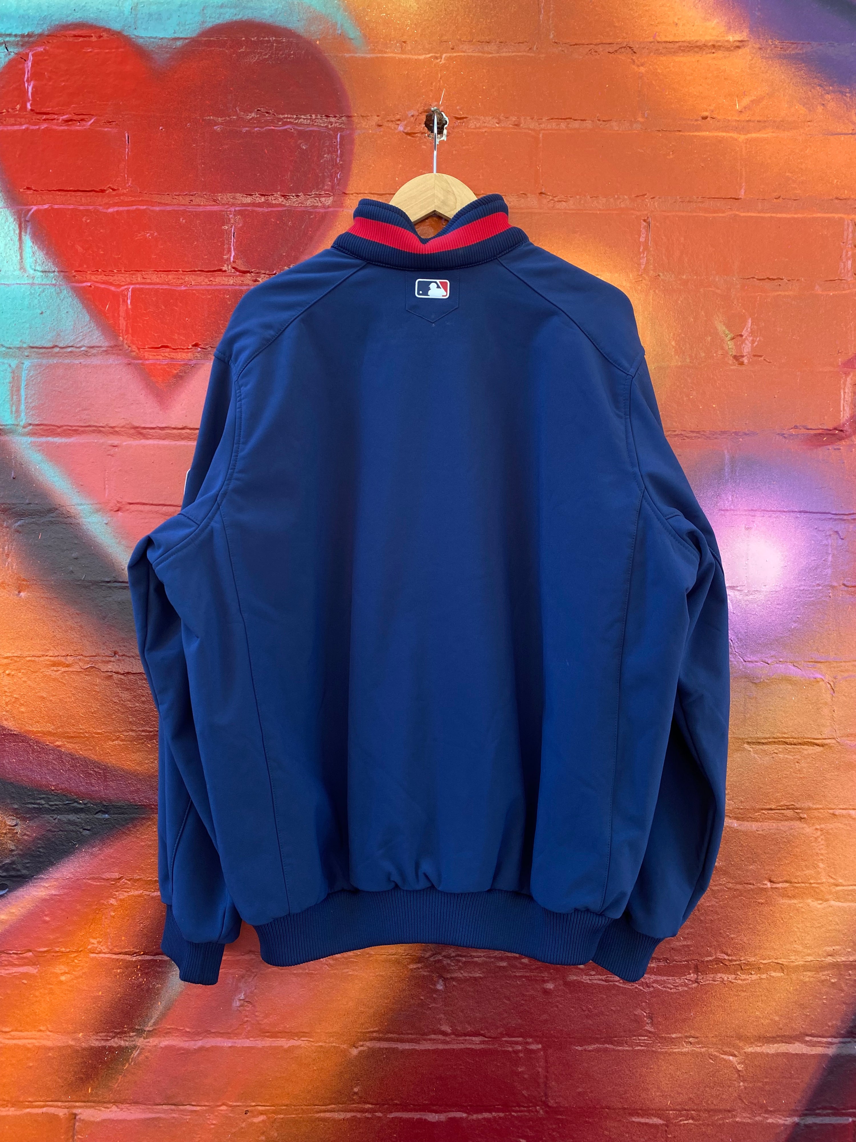 [XL] Cleveland Indians Therma Base Zip Up Jacket