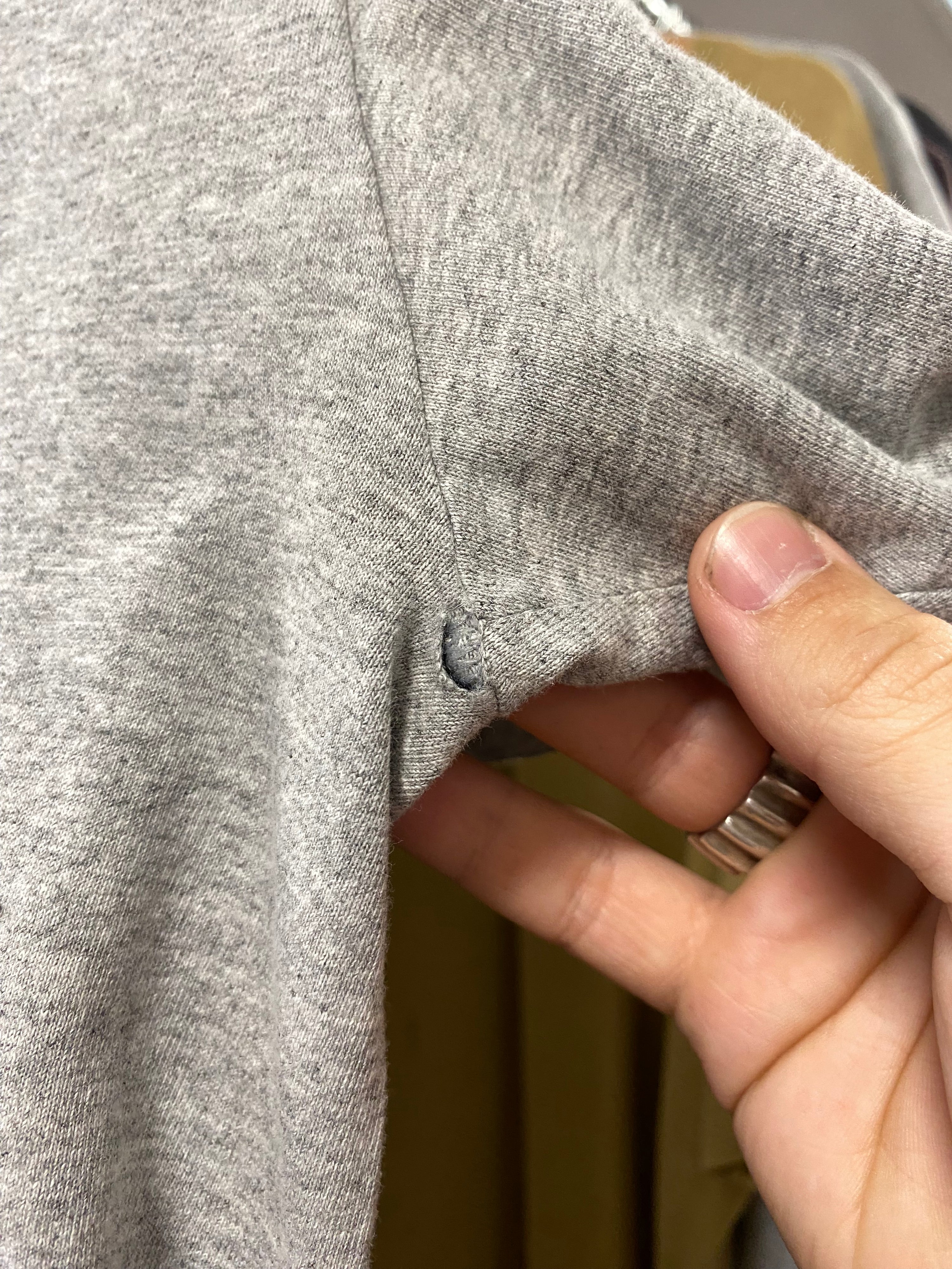 XL - Vintage Nike x Penn State Football Blue Spellout Grey Tee