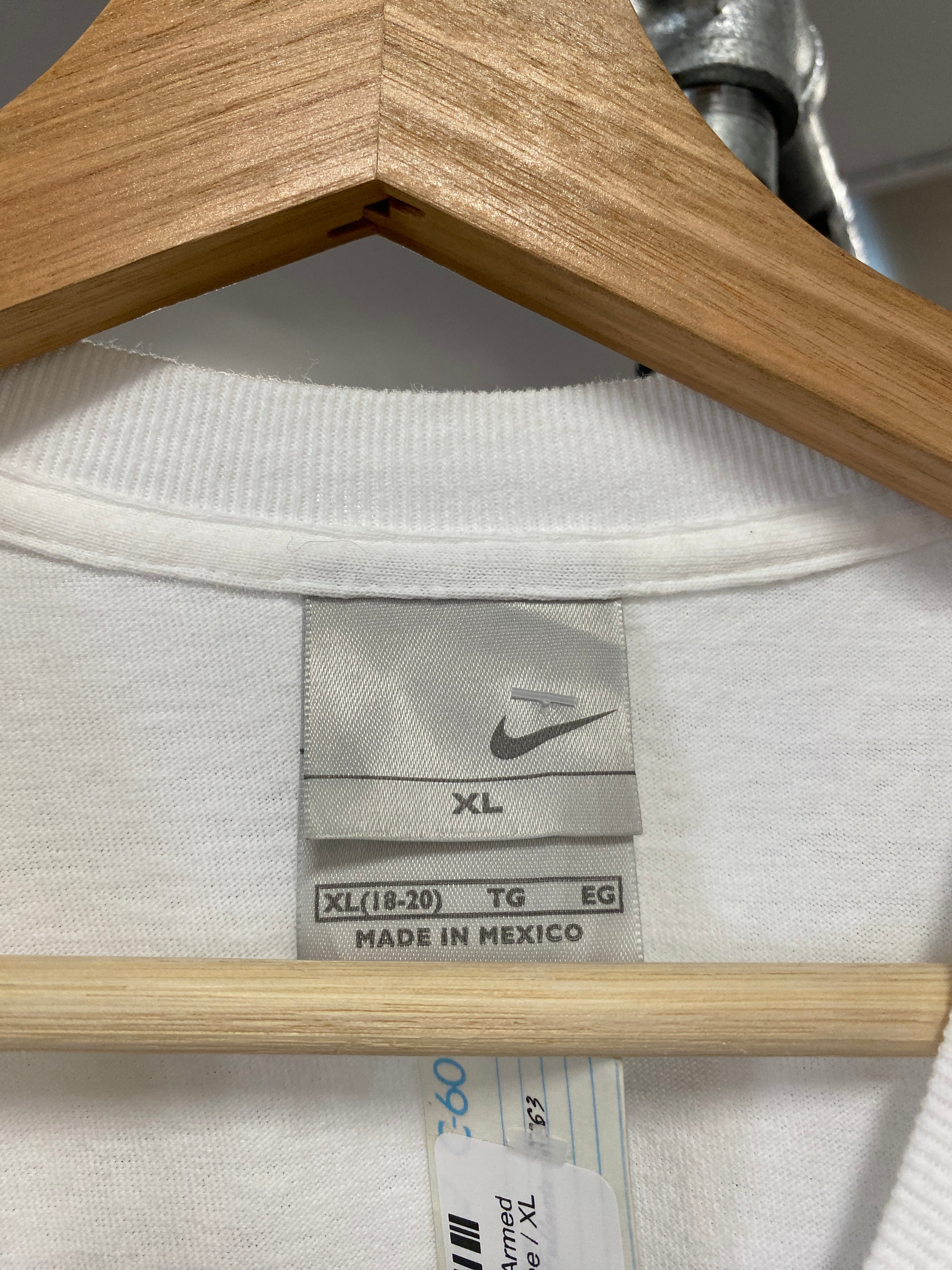 XL - Nike Go America's Armed Forces Kids Run White Tee