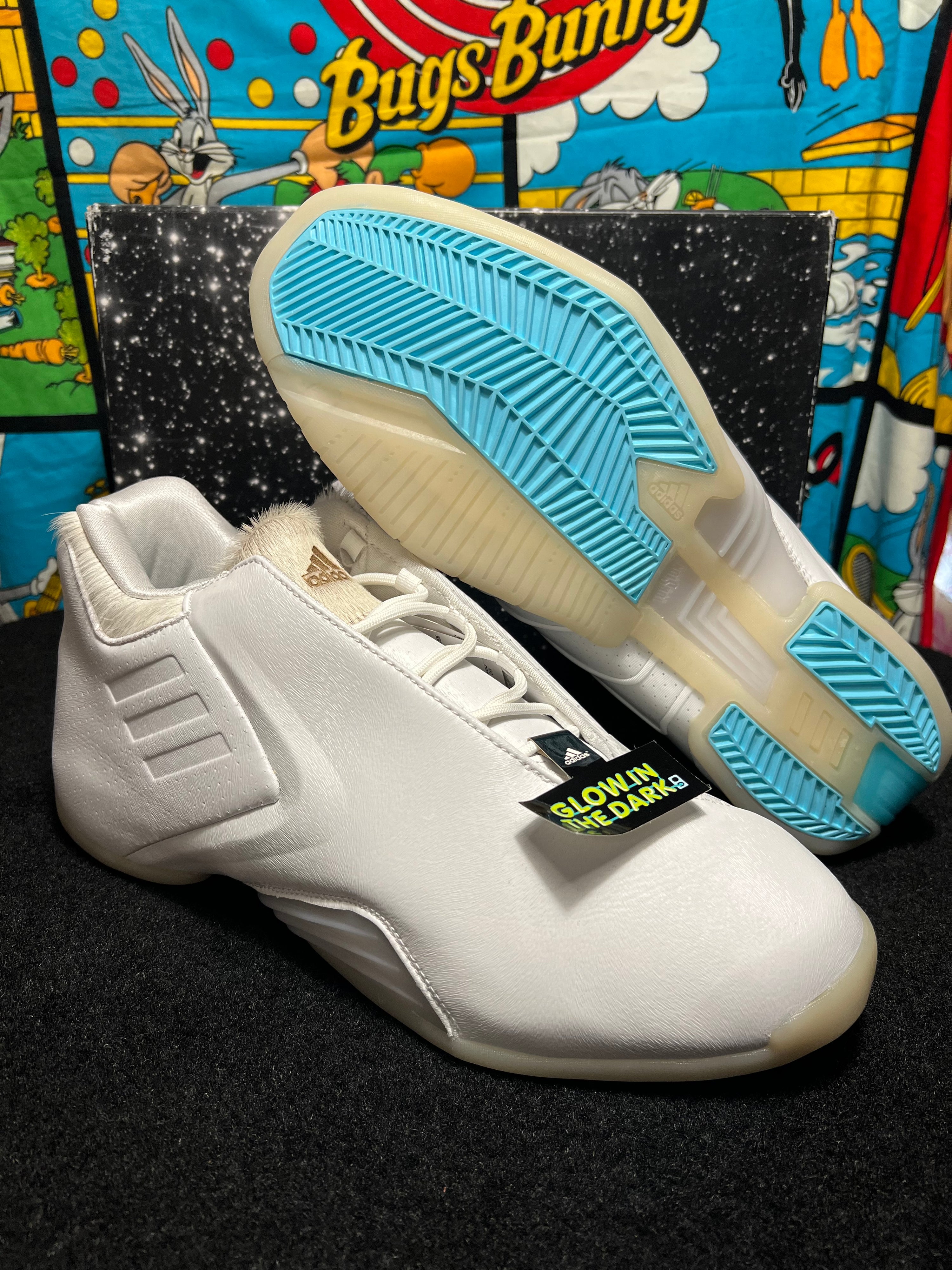 US13 - 2016 Adidas TMAC 3 Glow In The Dark Shoes NEW AQ7992