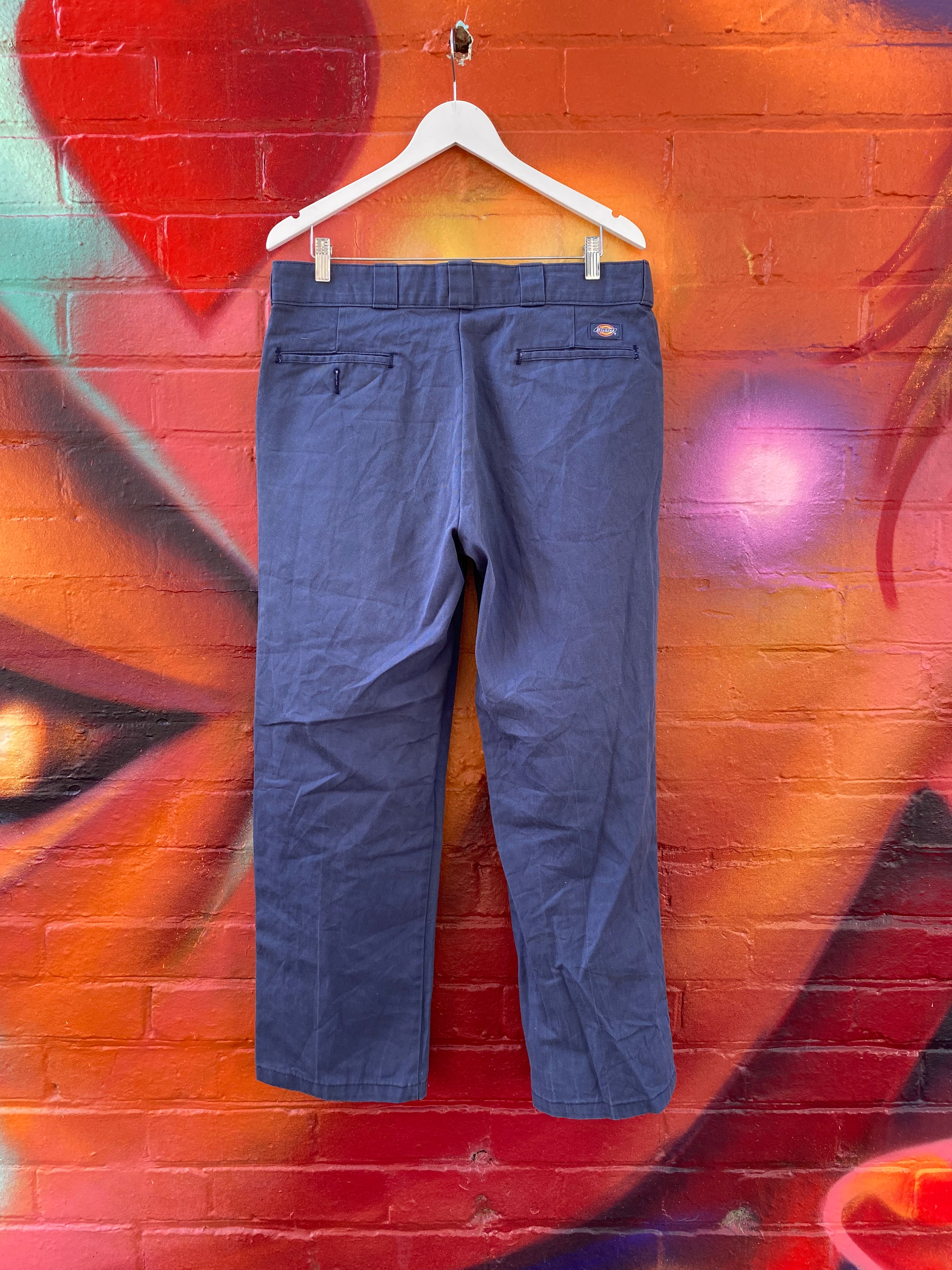 [36] Dickies Blue Work Pants D127