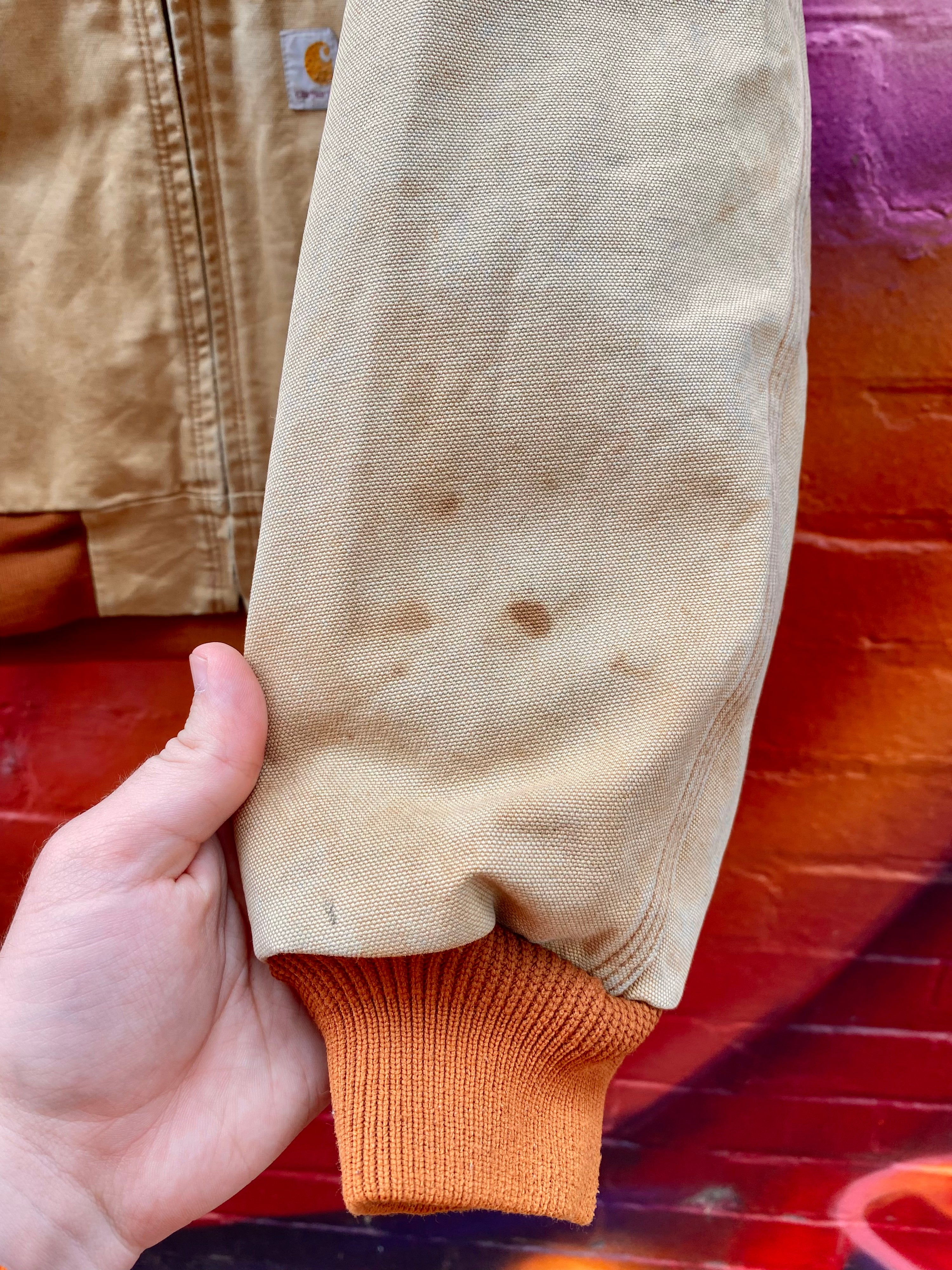 [L] Vintage Carhartt Active Jacket 'Devin Lee'  Buckwheat