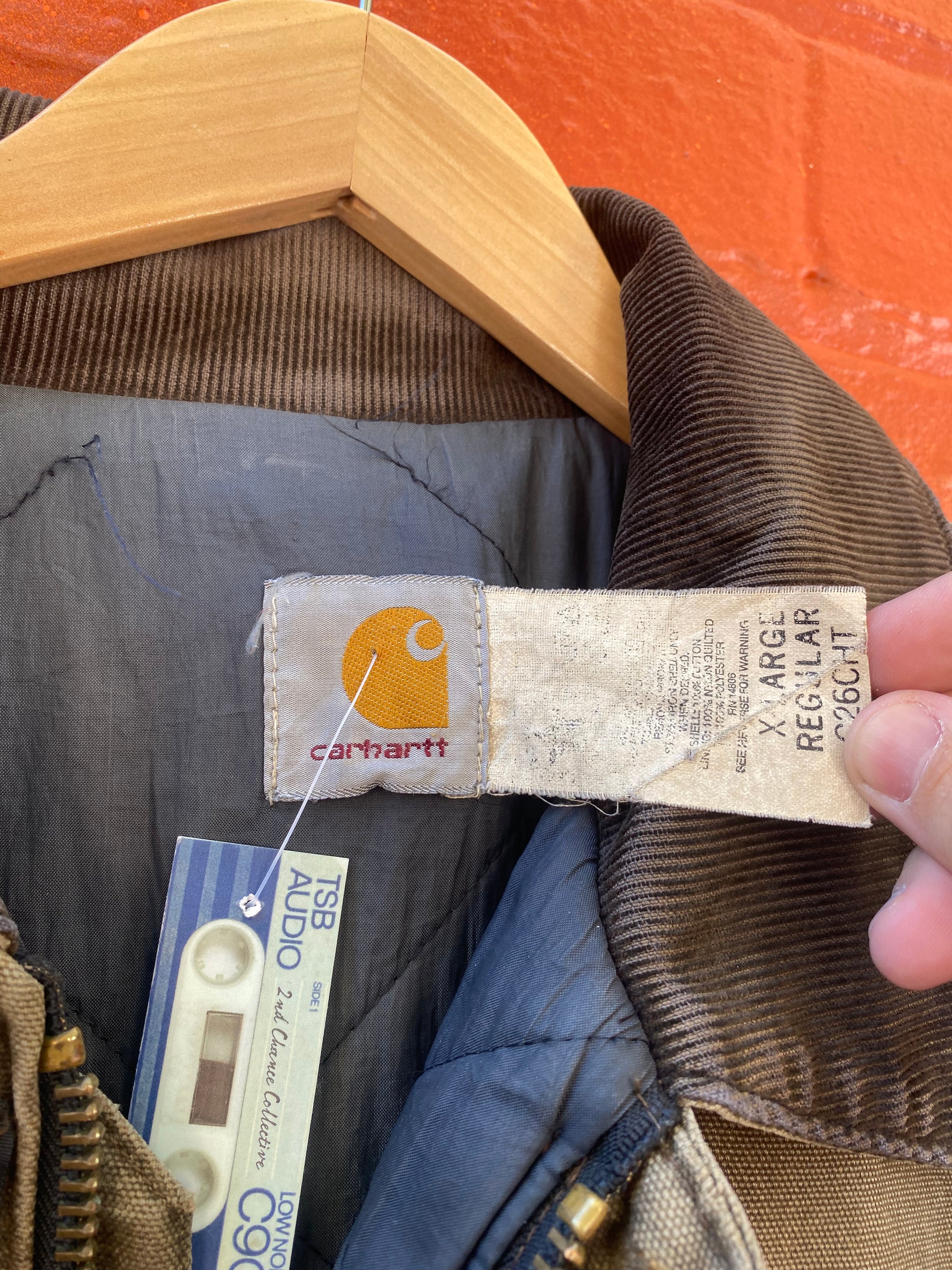 [XL] Vintage Carhartt C26CHT Brown Arctic Jacket