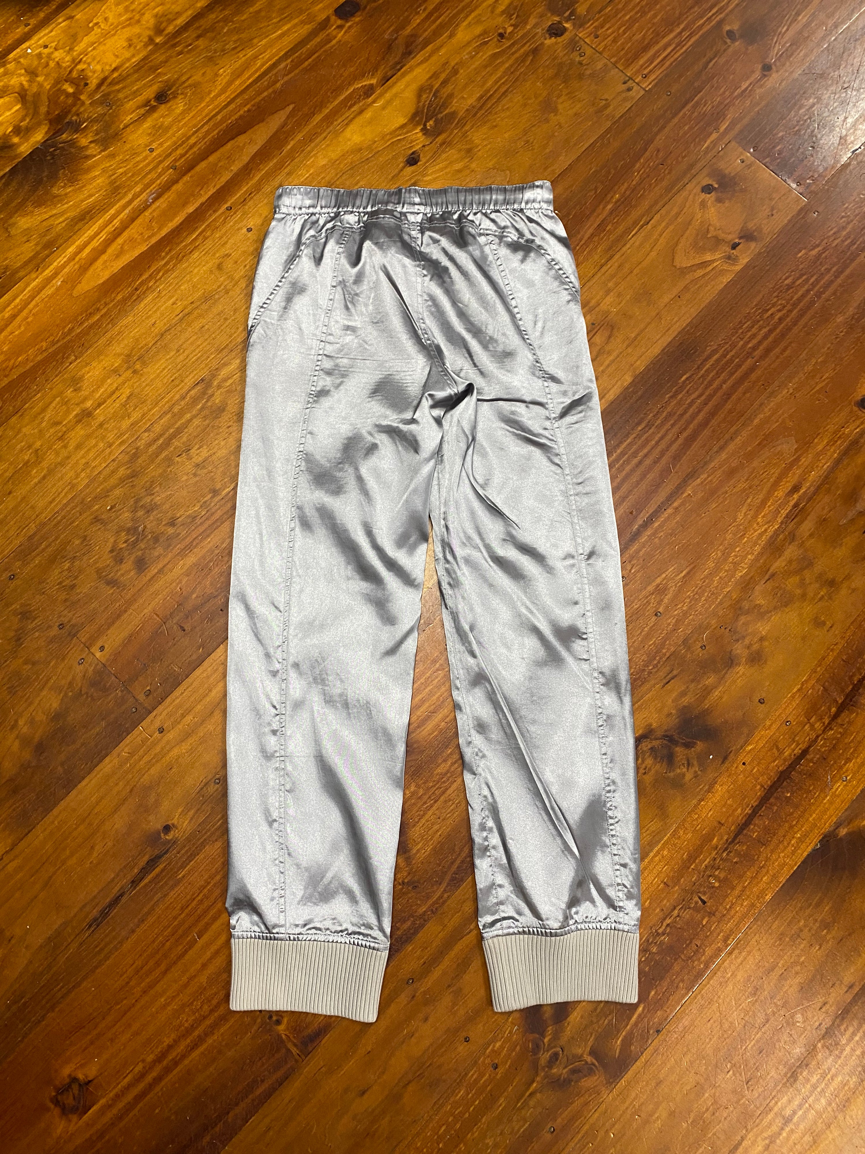 [S] Nike Chrome Silver Cuffed Pants