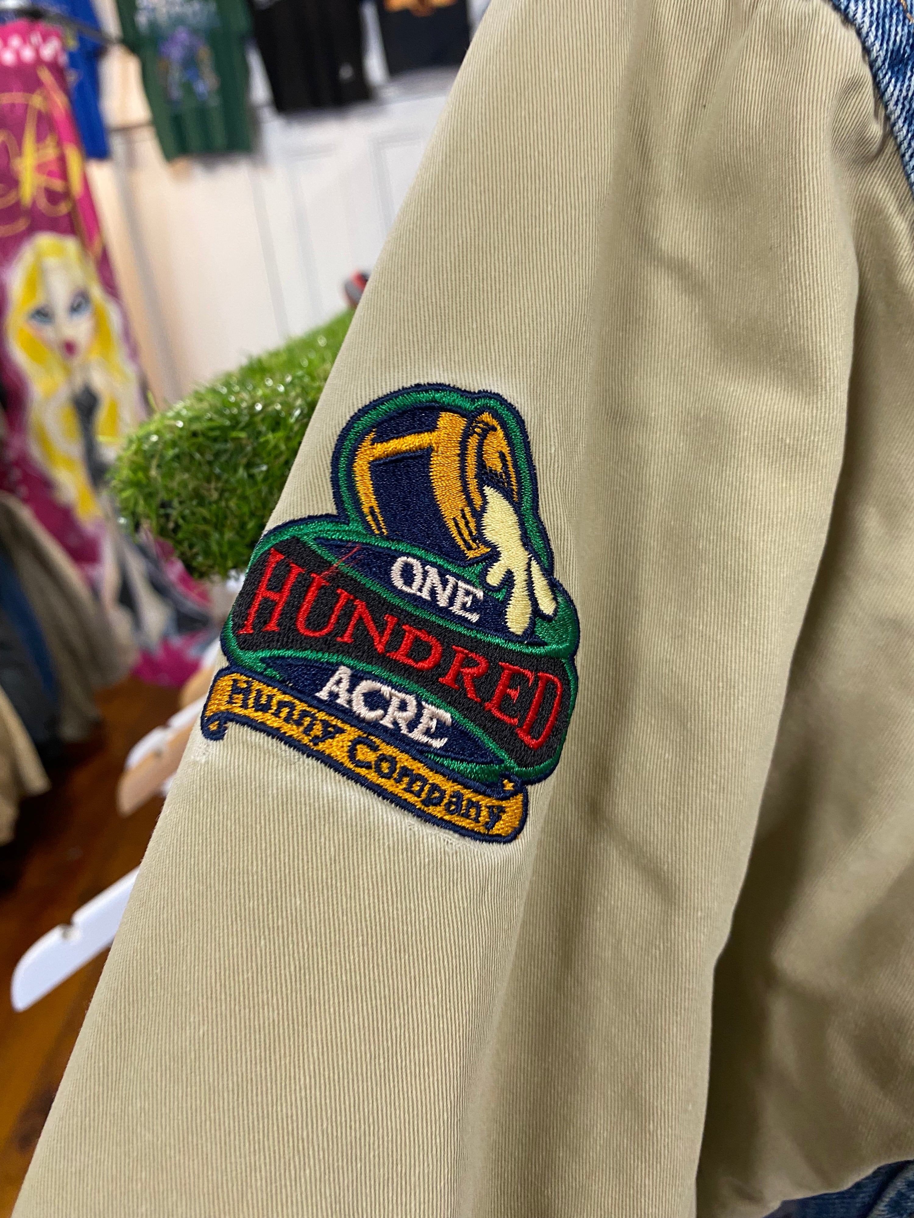 [S] Vintage Pooh Heavy Embroidered Jacket