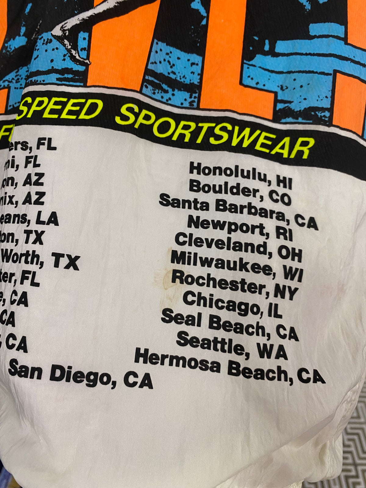 [M] Vintage Puma Live Full Speed Sportswear Windbreaker