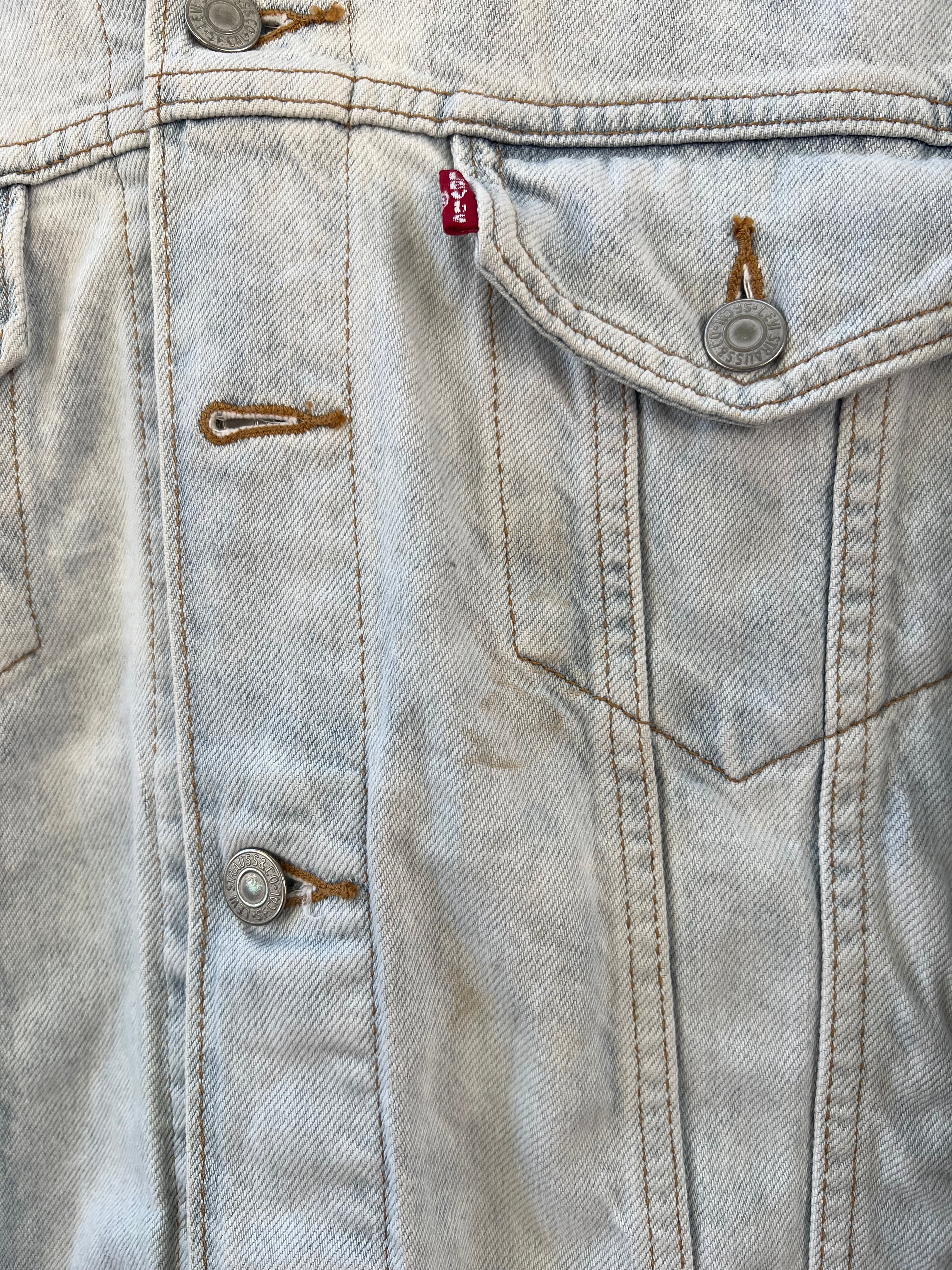 [M] Levi's Light Blue Denim Jacket