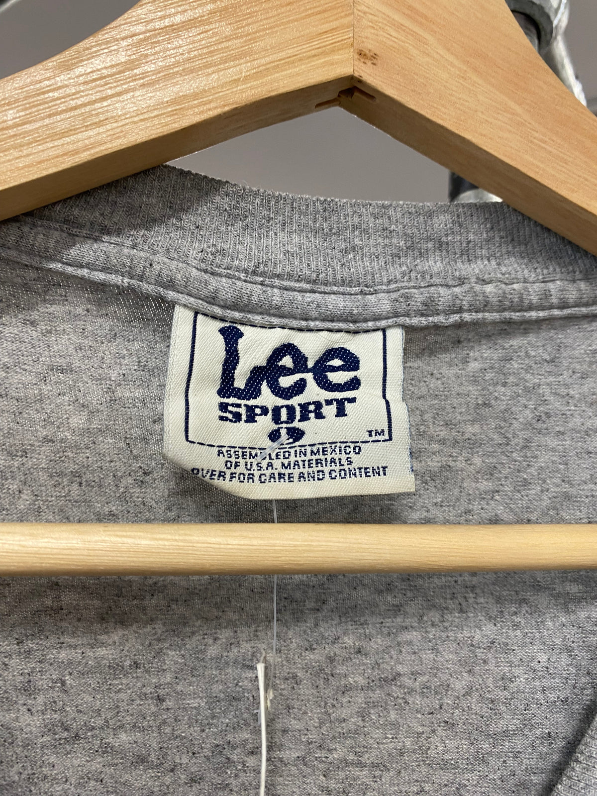 [L] Vintage 90s Chicago Bulls LEE Grey Tshirt