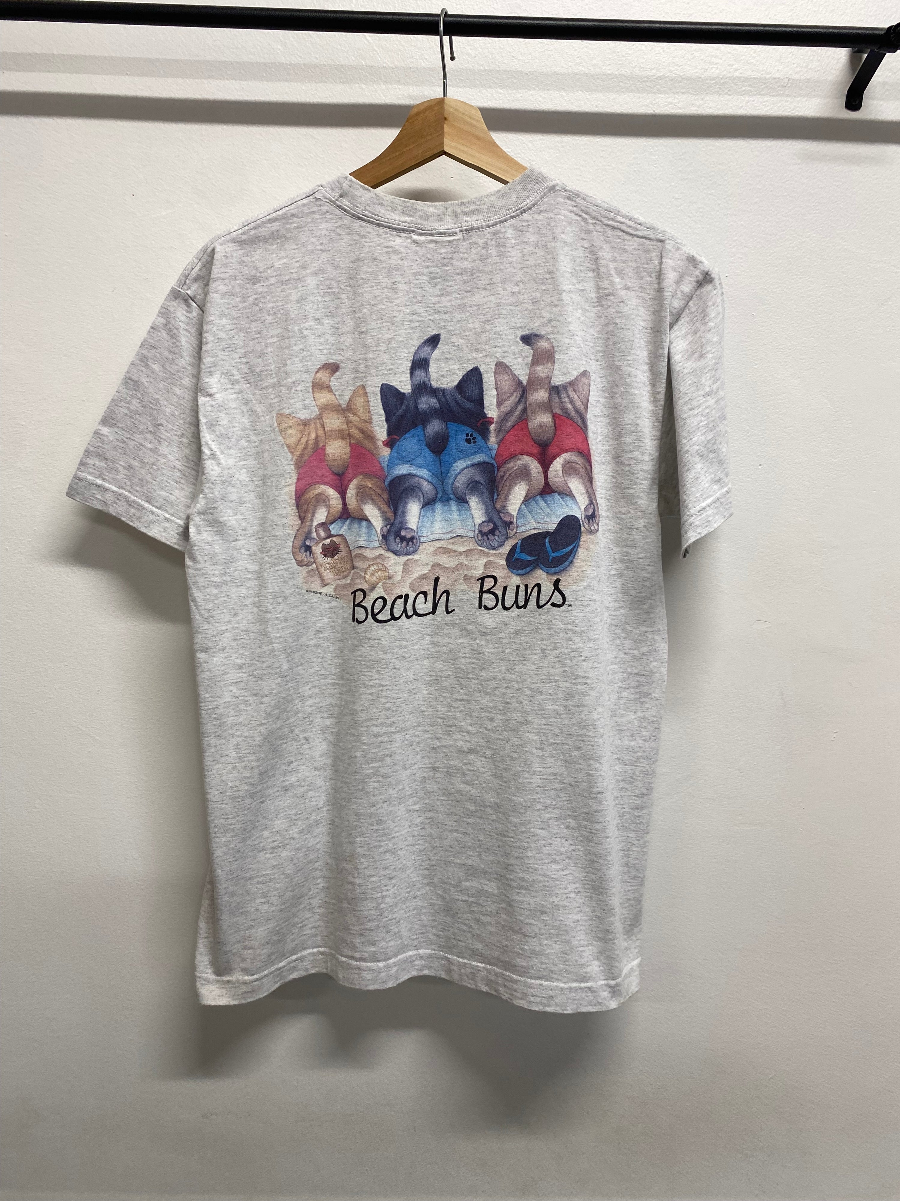 [M] Vintage Beach Bums Niagra Falls Double Sided Tshirt