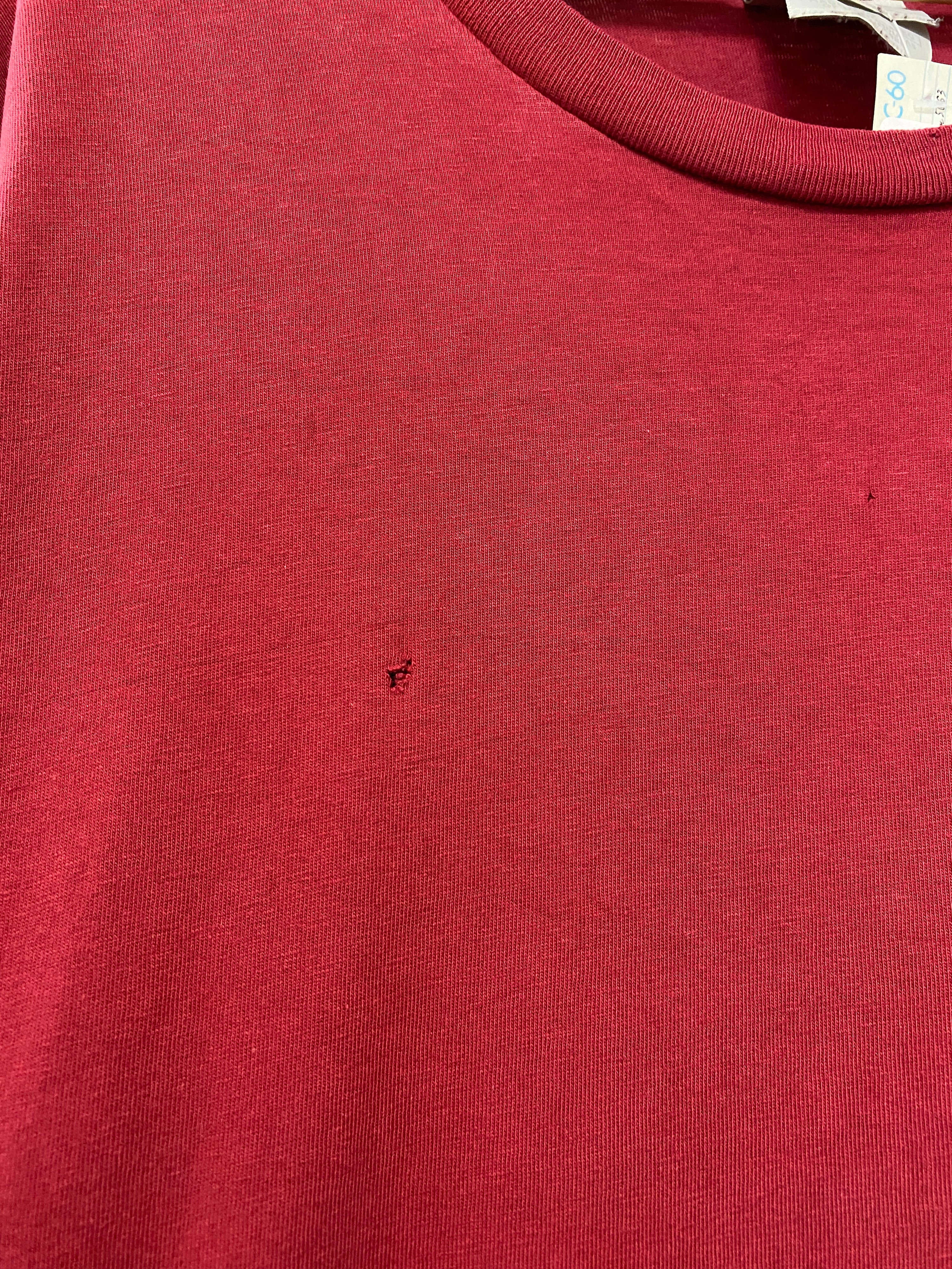 2XL - 2000s Nike Small Tick Maroon Tee N82