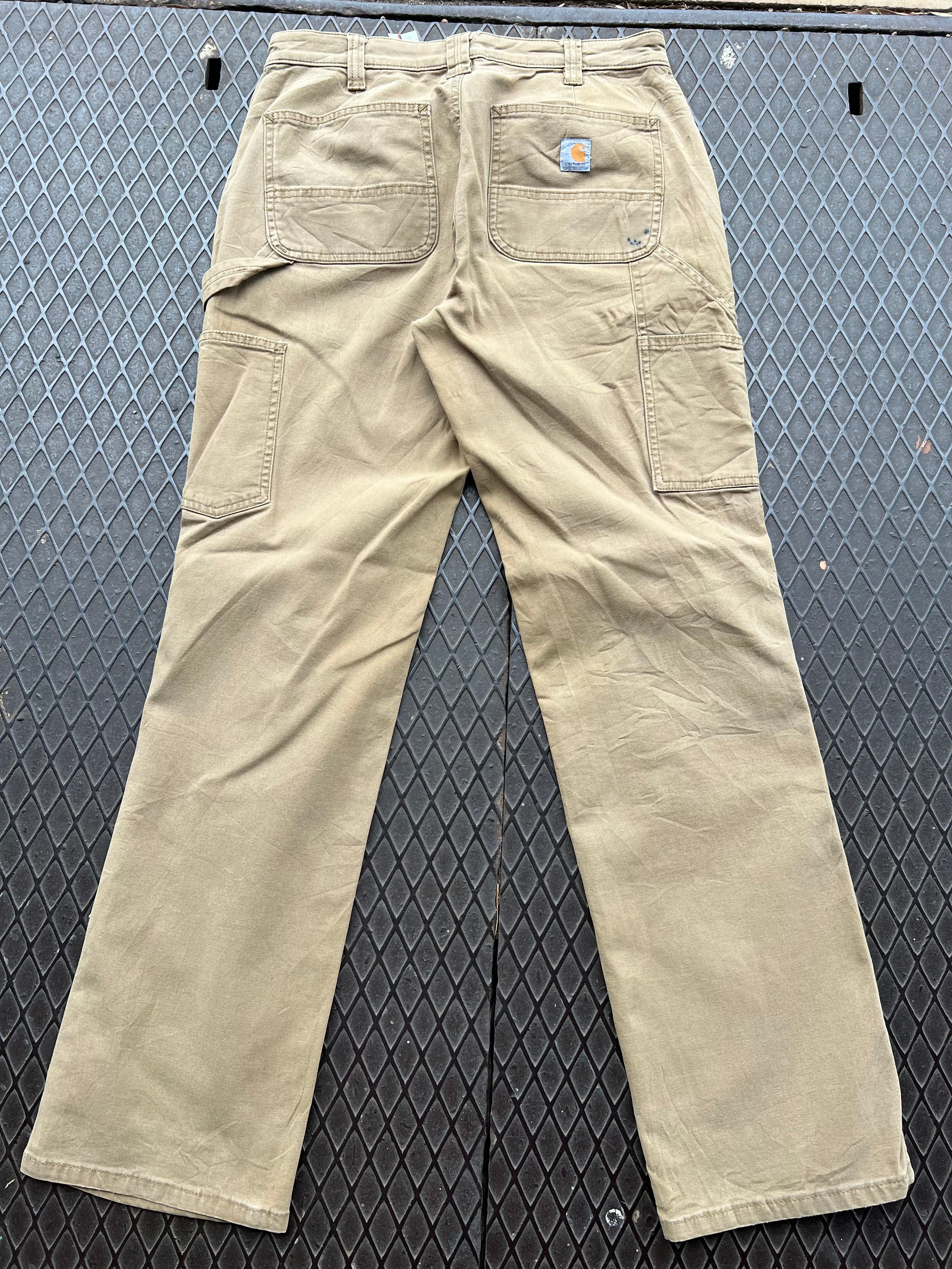 28 - Carhartt Brown Loose Fit Carpenter Pants P107