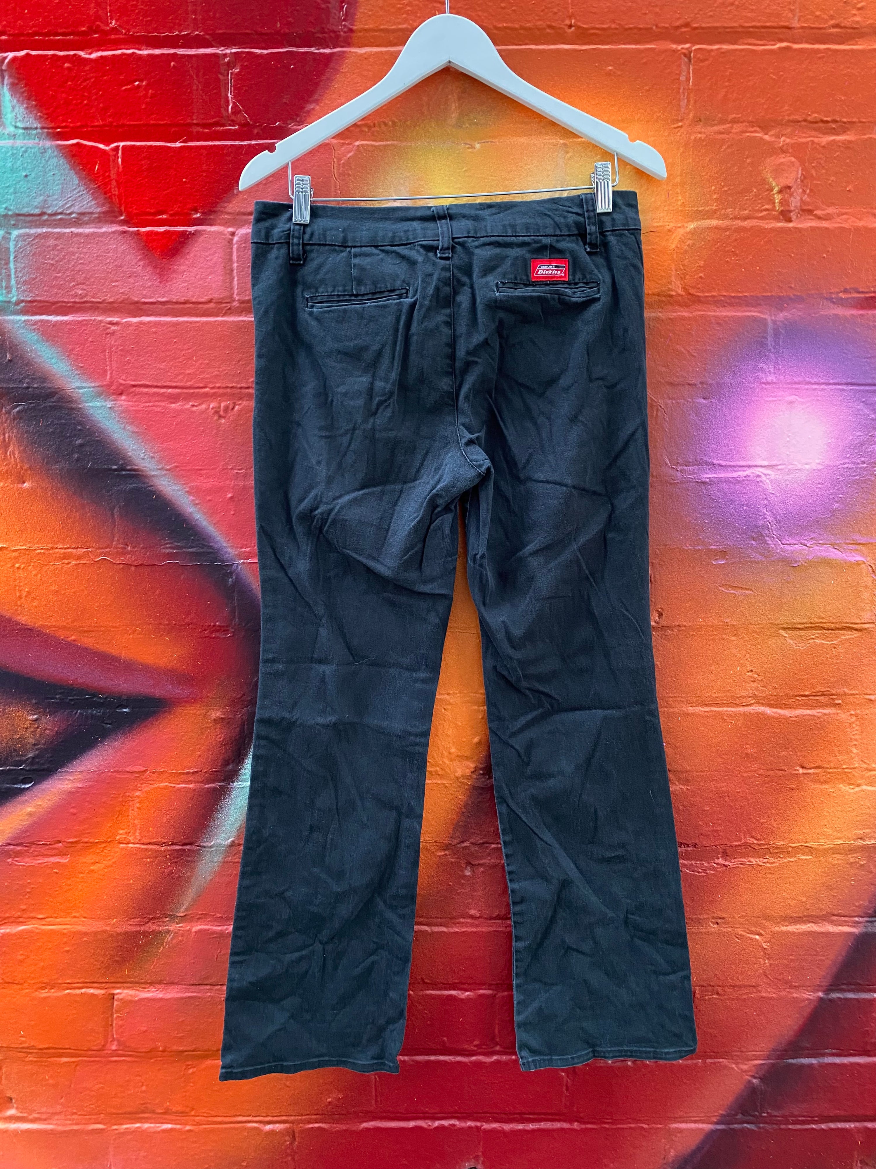 [32] Dickies Black Work Pants D192