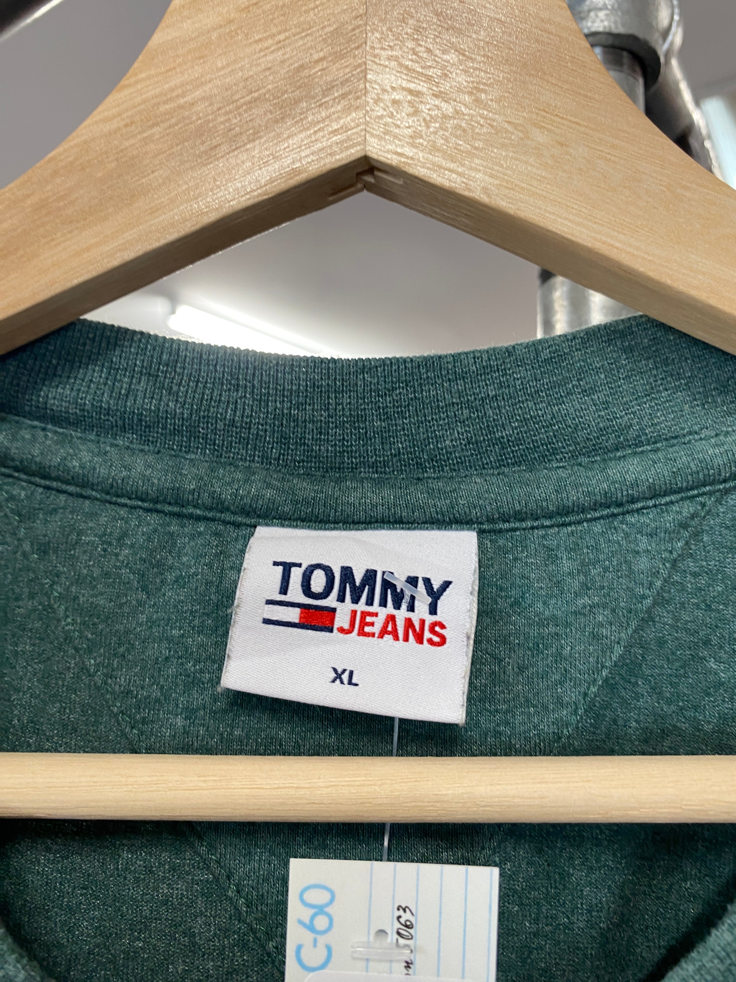 XL - Tommy Jeans Big Print Green Tee