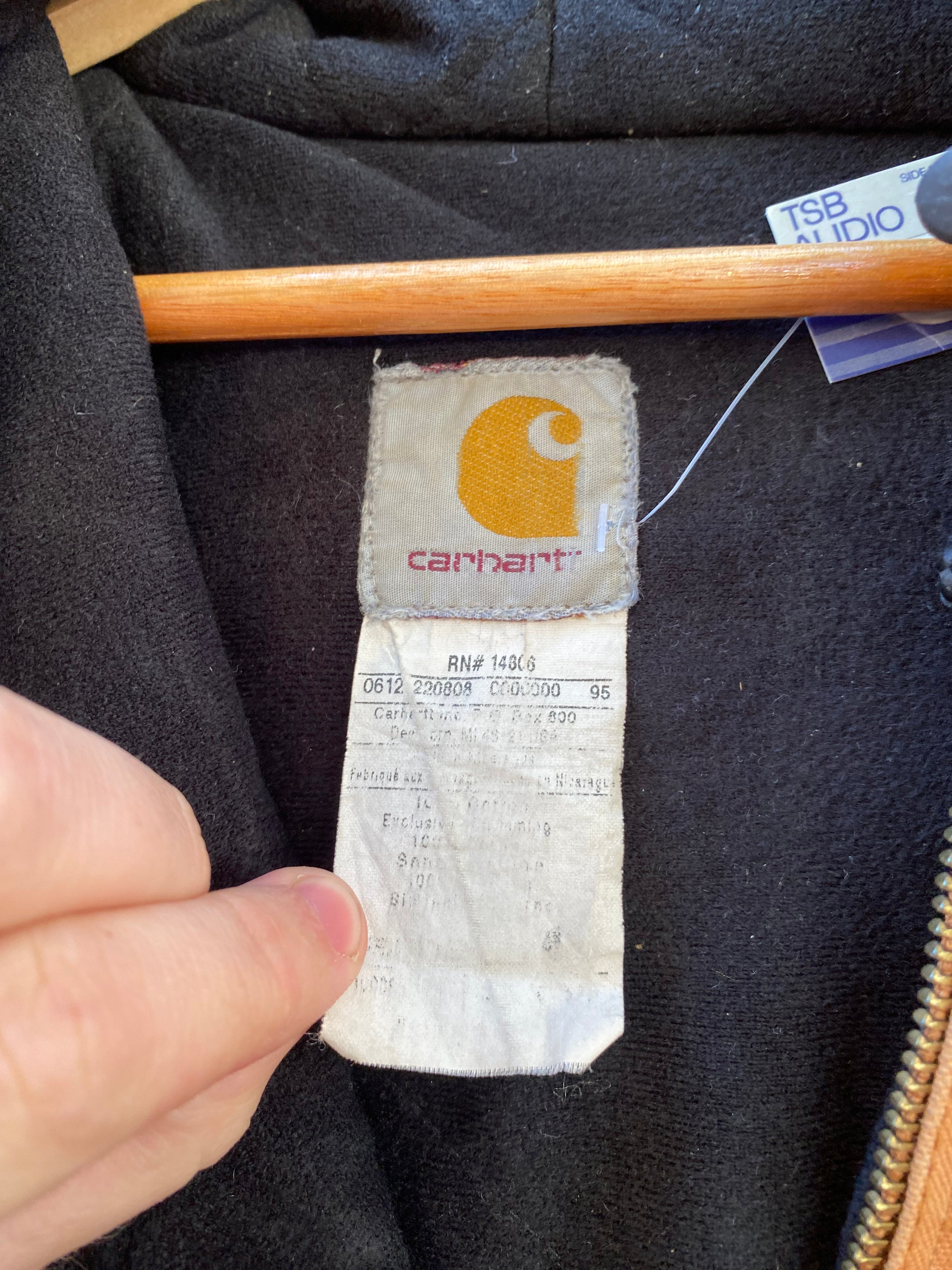 [XL] Carhartt Light Brown Active Jacket w/ Chore Pockets