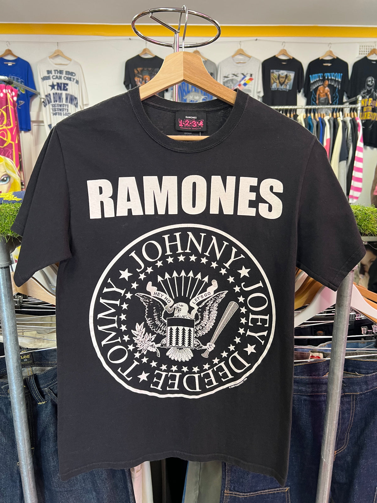 [S] 2008 The Ramones 1.2.3.4 Tshirt
