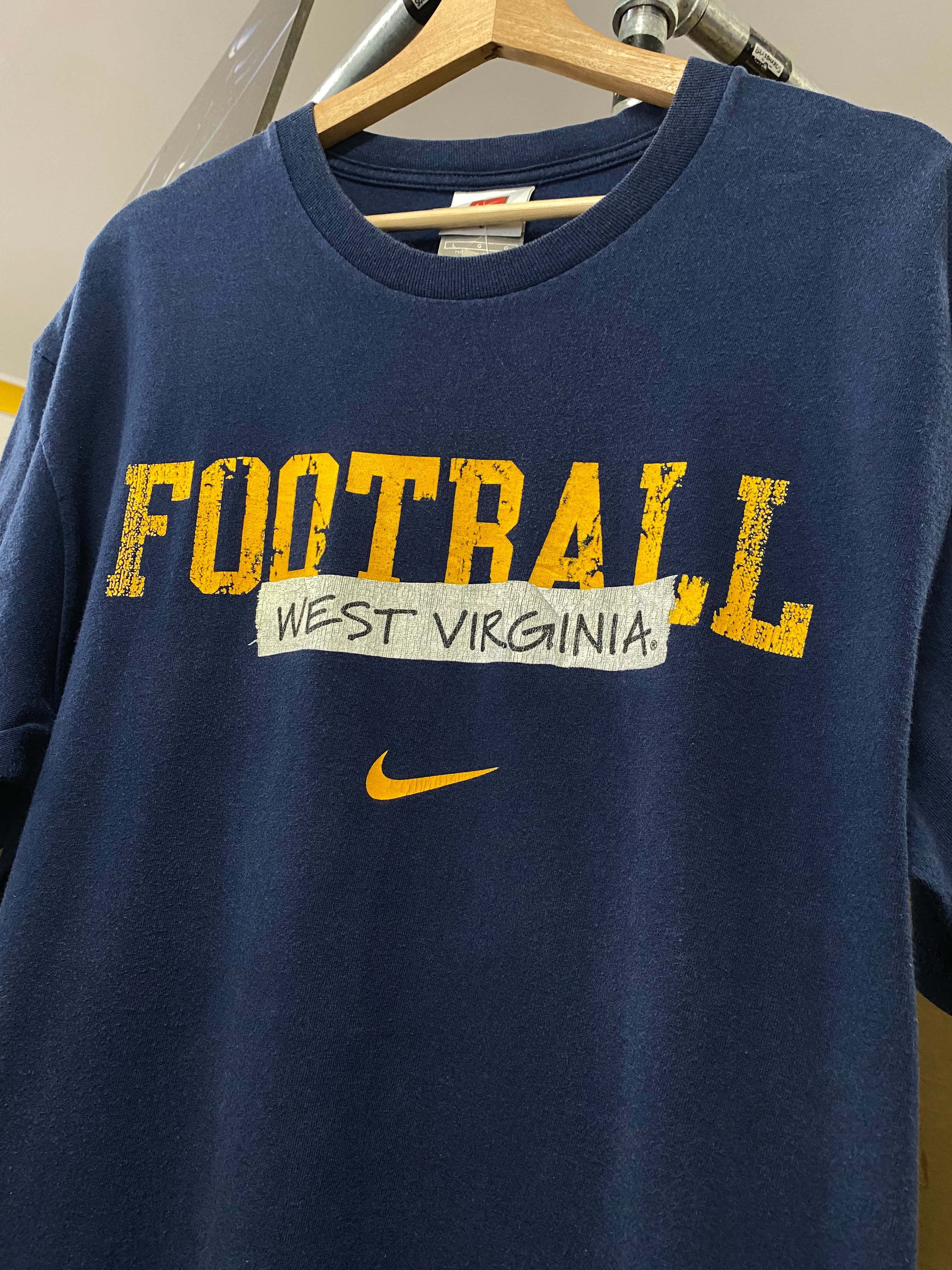 L - Nike Team x West Virginia Football DB DS Tee