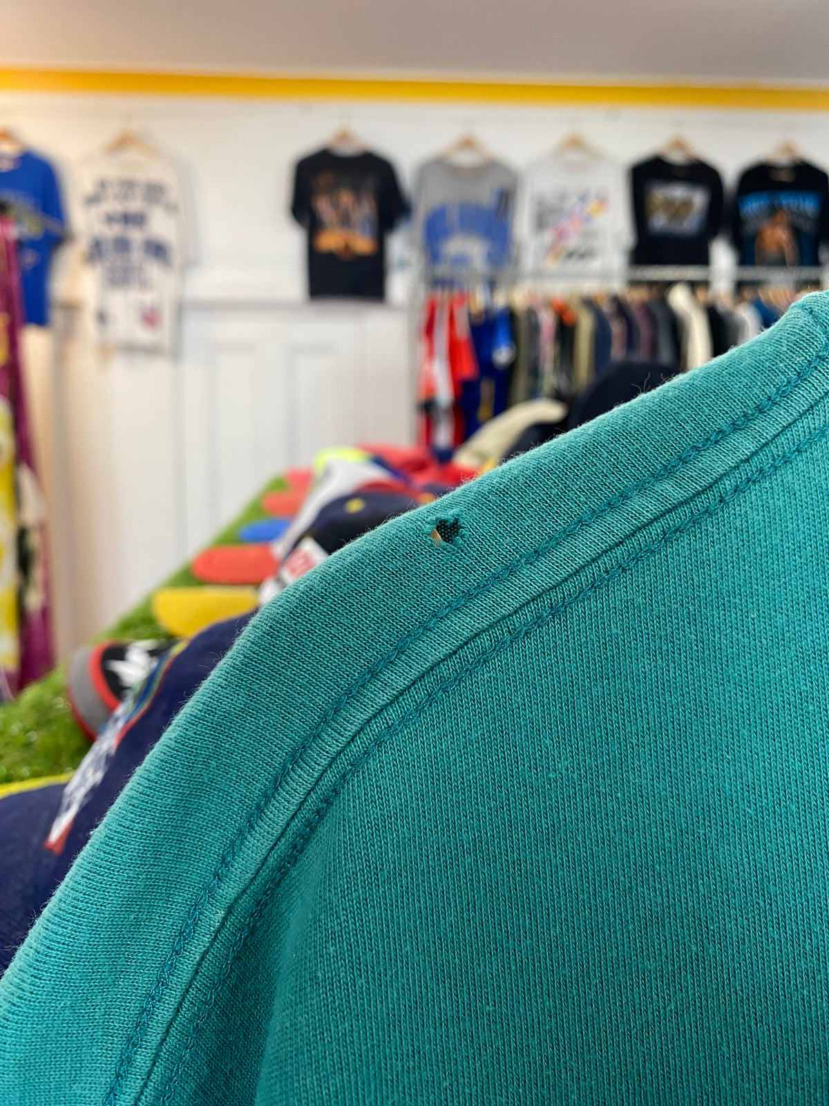[M/L] Nautica Big N Logo Teal Tee