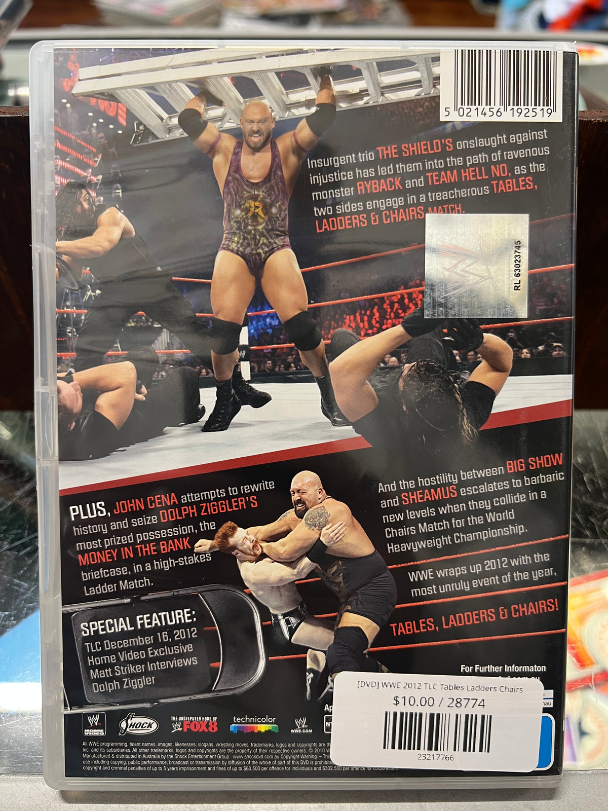 [DVD] WWE 2012 TLC Tables Ladders Chairs