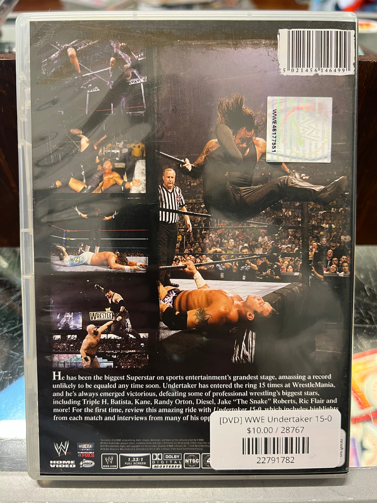 [DVD] WWE Undertaker 15-0