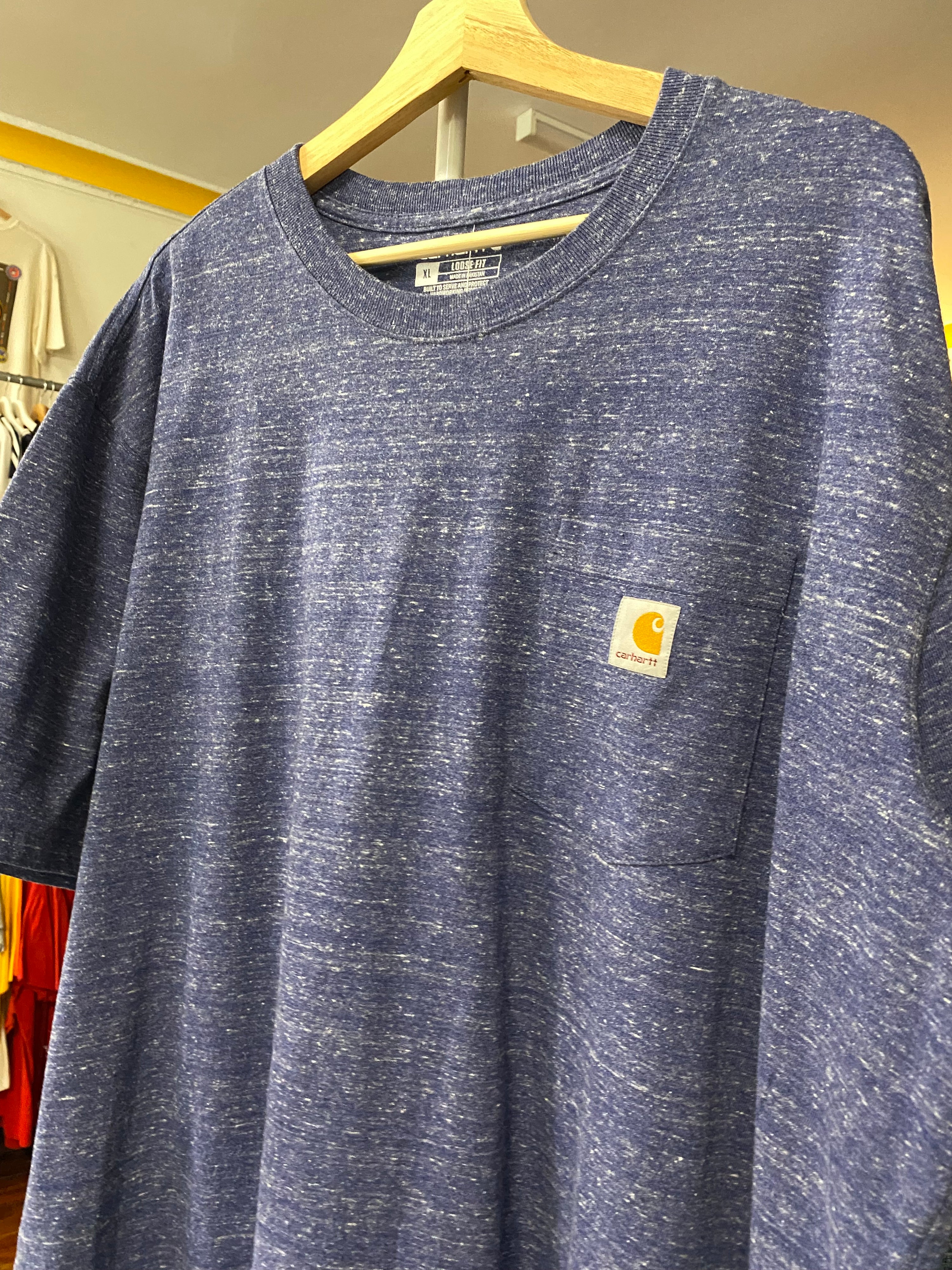 [XL] Carhartt Blue Snow Pocket Tee