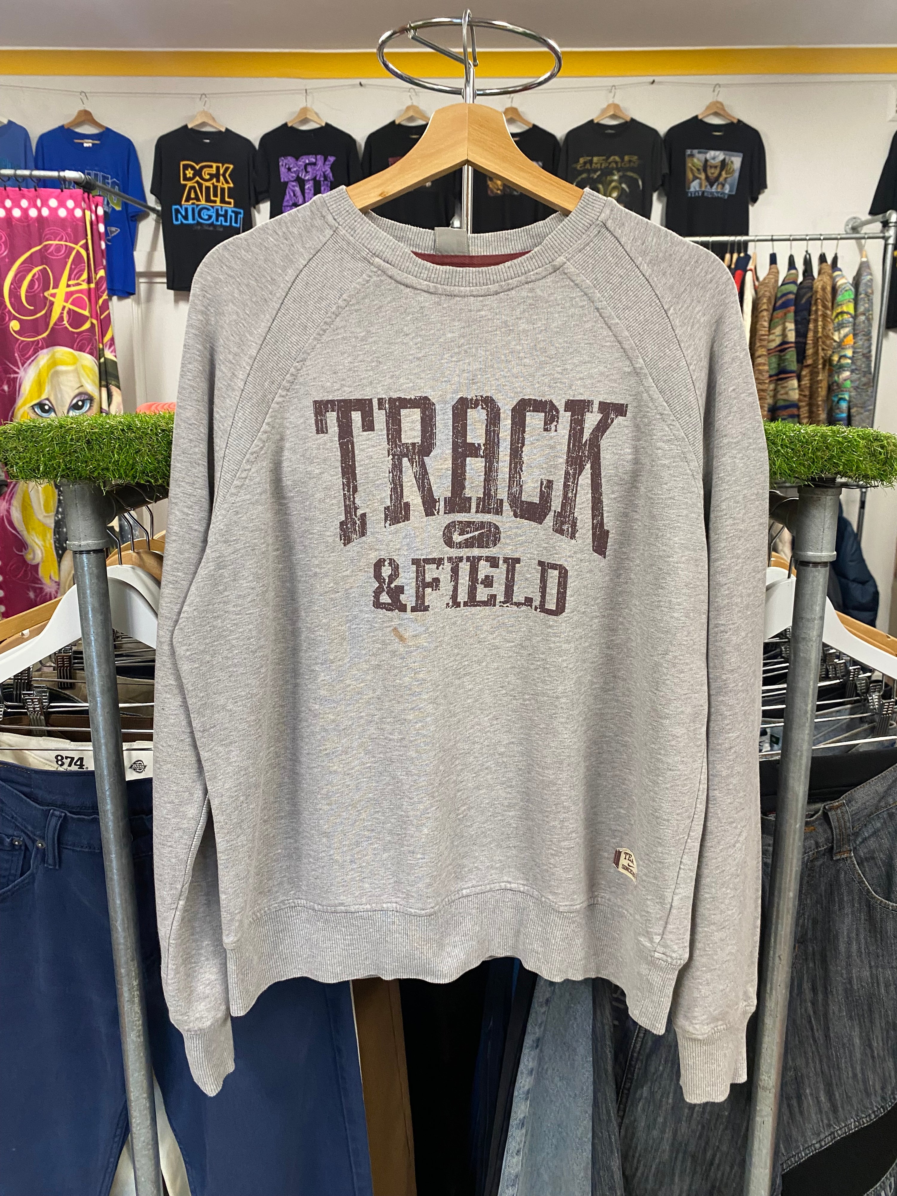[M] Nike Track & Field Grey Jumper