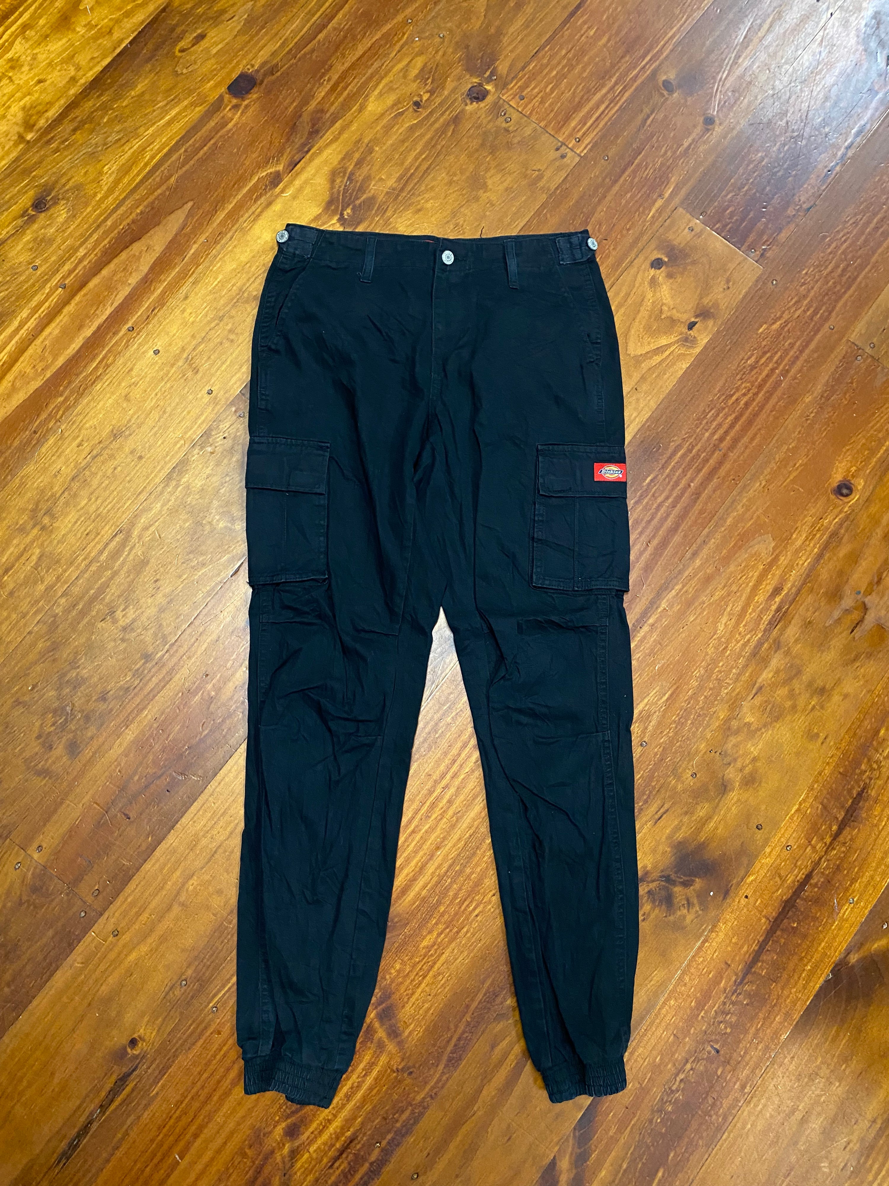 [27] Dickies Black Cargo Pants D107