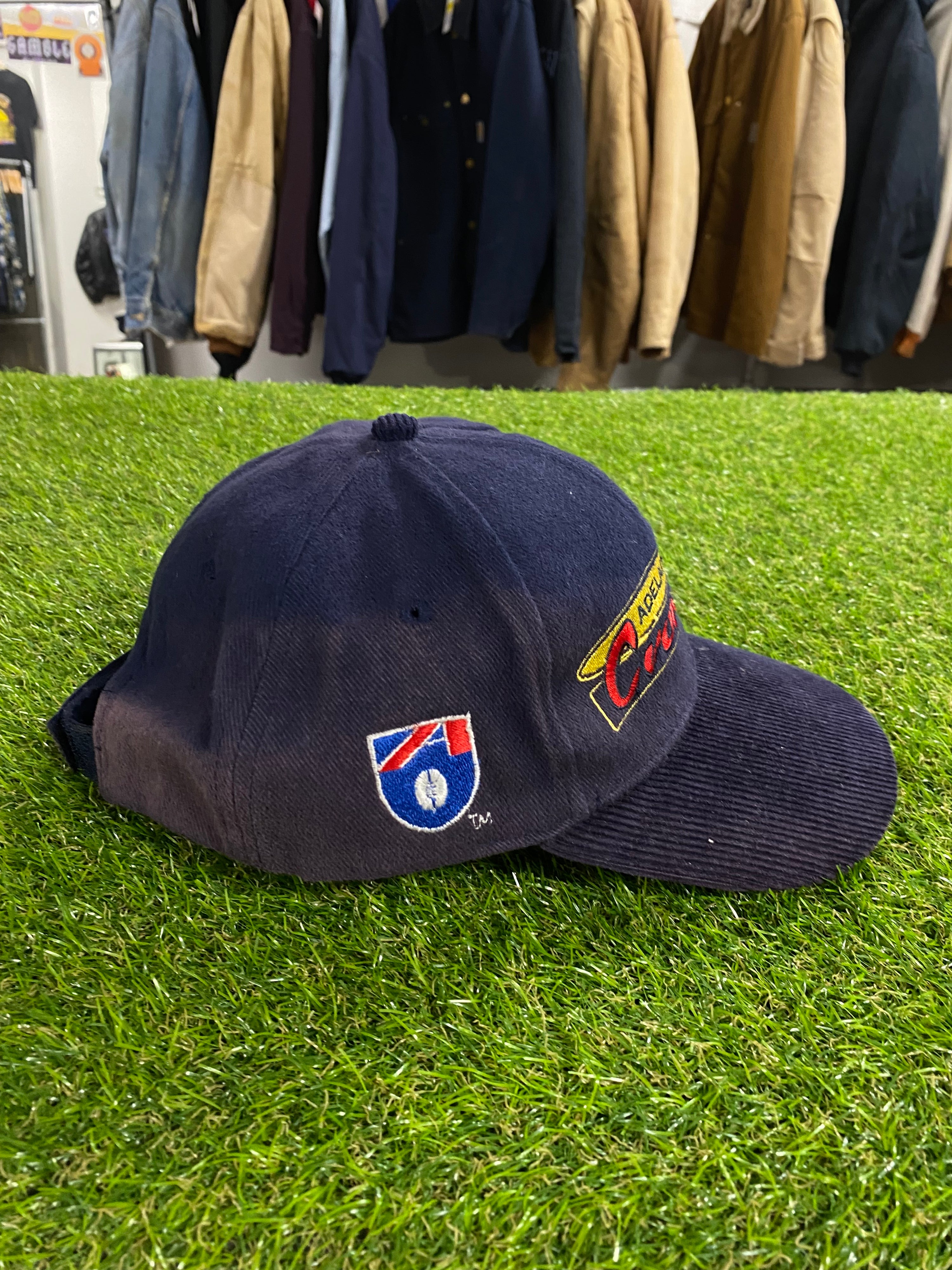 Vintage Adelaide Crows Eclipse Cap Faded Side